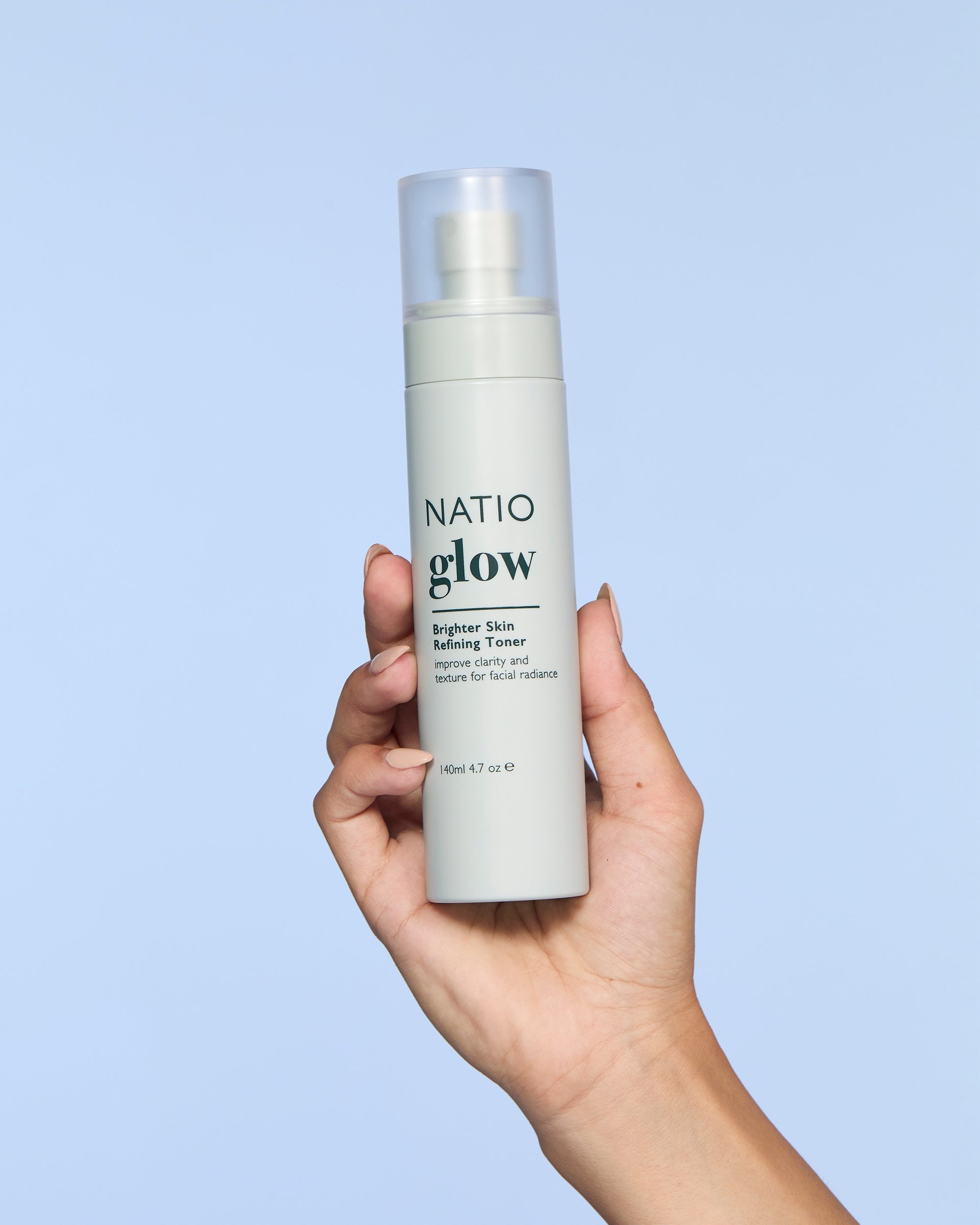 Natio Glow Brighter Skin Refining Toner 140ml - Image 4