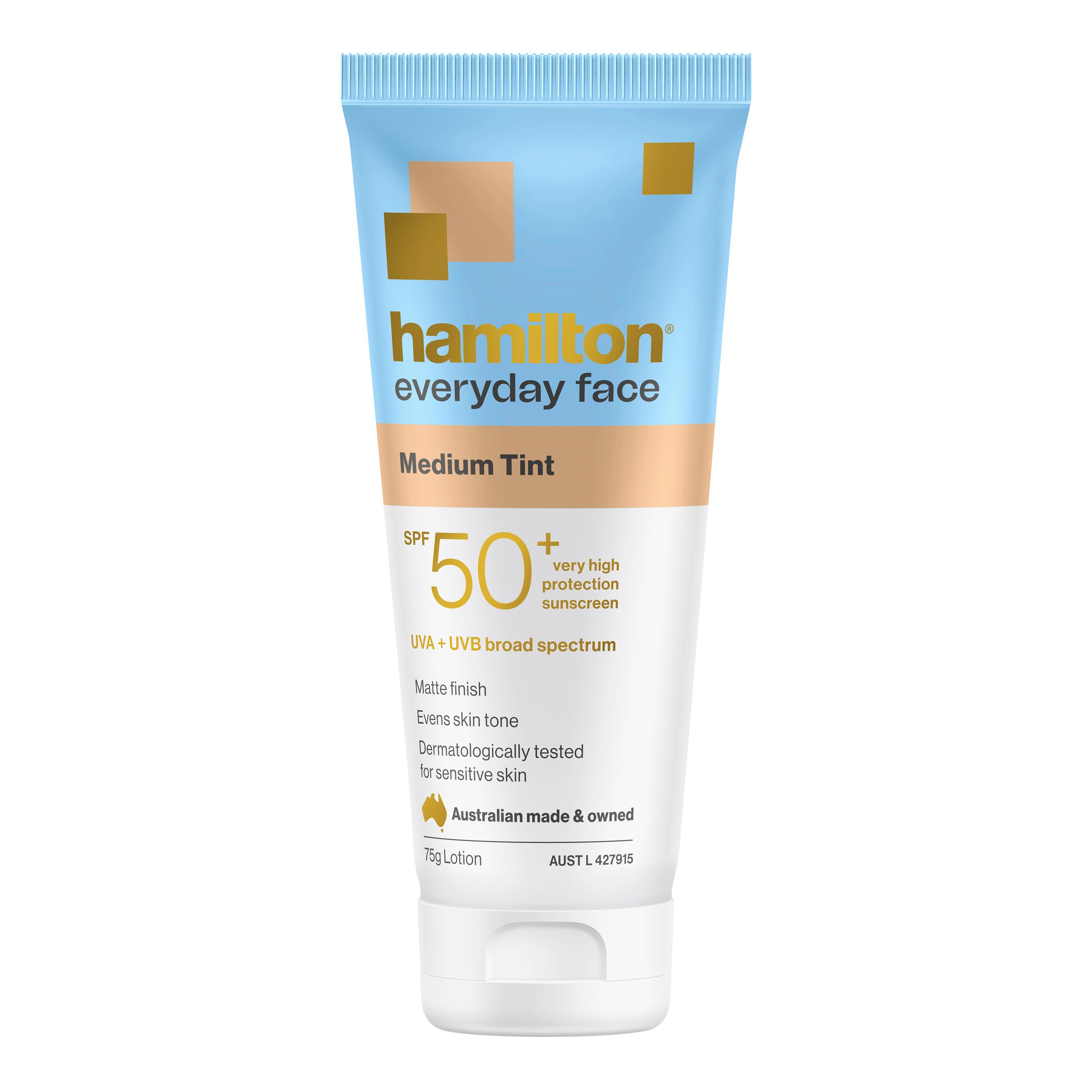 Hamilton Sun Everyday Face Medium Tint SPF50+ 75g - Image 2