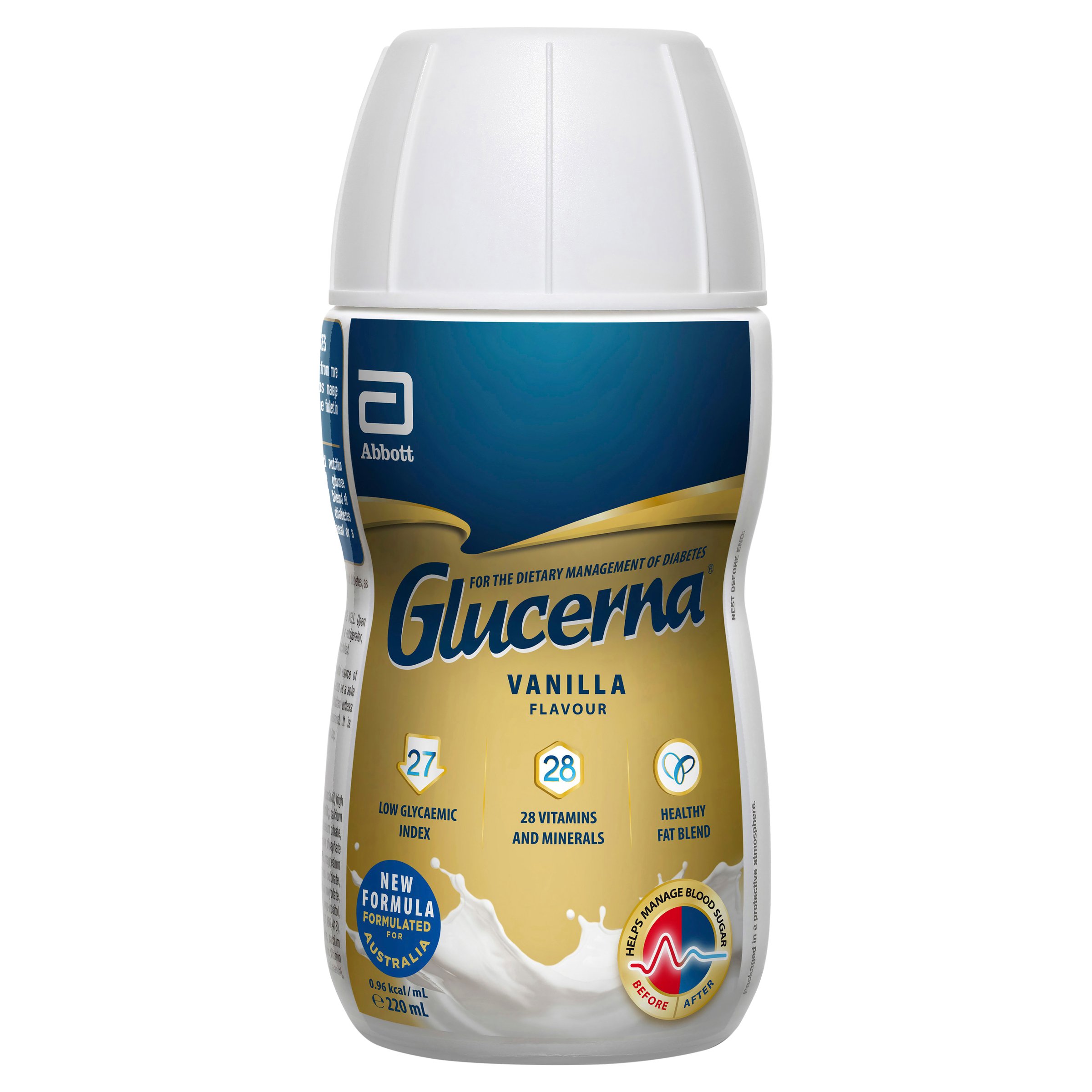 Glucerna Vanilla Flavour Ready To Drink 220ml - Image 1