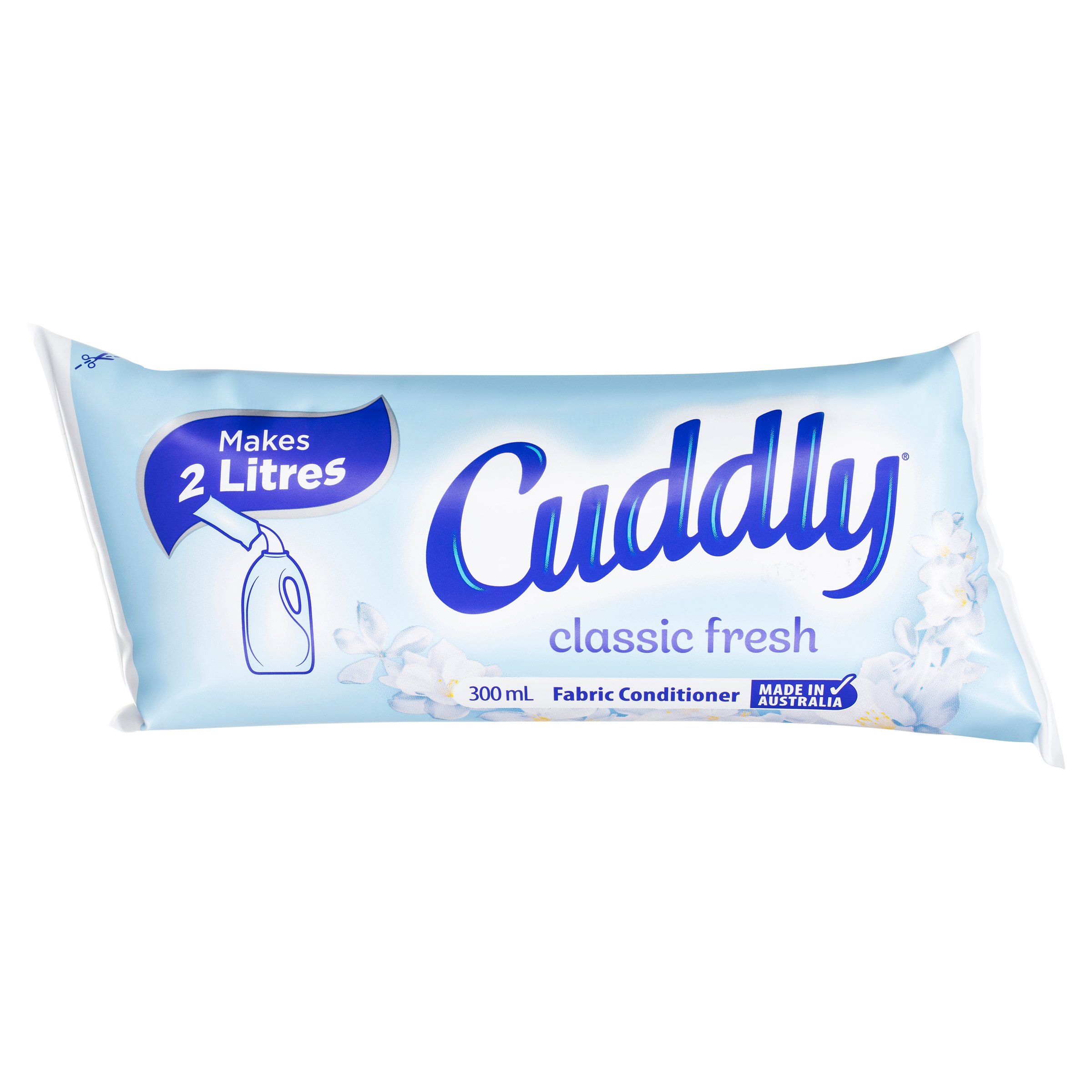 Cuddly Fabric Soft Conc Classic Fresh Sachet 300ml - Image 1