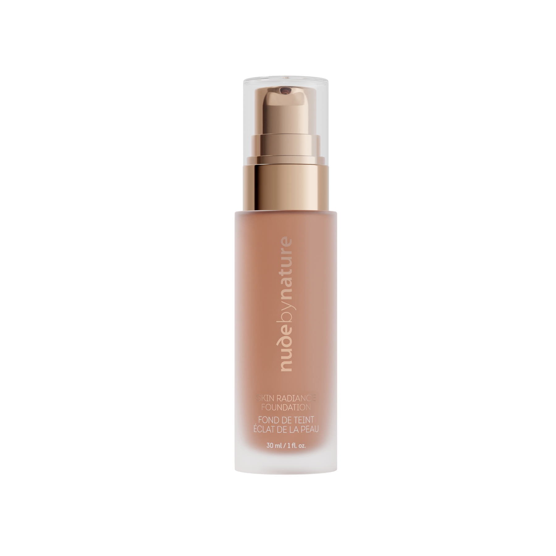 Nude By Nature Skin Radiance Foundation W110 Golden Beige 30g - Image 1