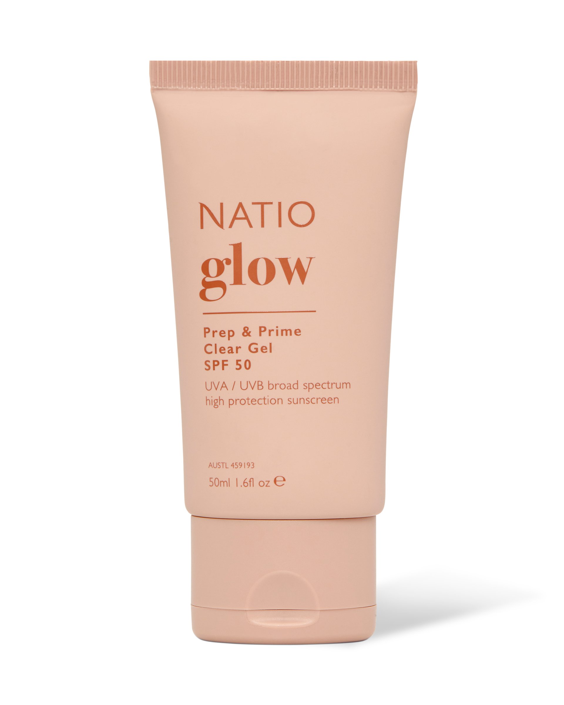 Natio Glow Daily Radiance Clear Gel Sunscreen SPF50 50ml - Image 1