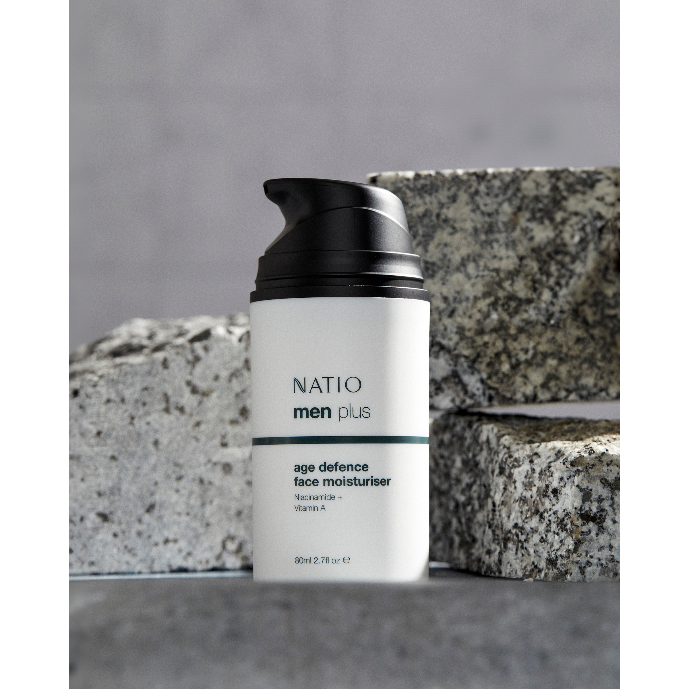 Natio Men Plus Age Defence Face Moisturiser 80ml - Image 4