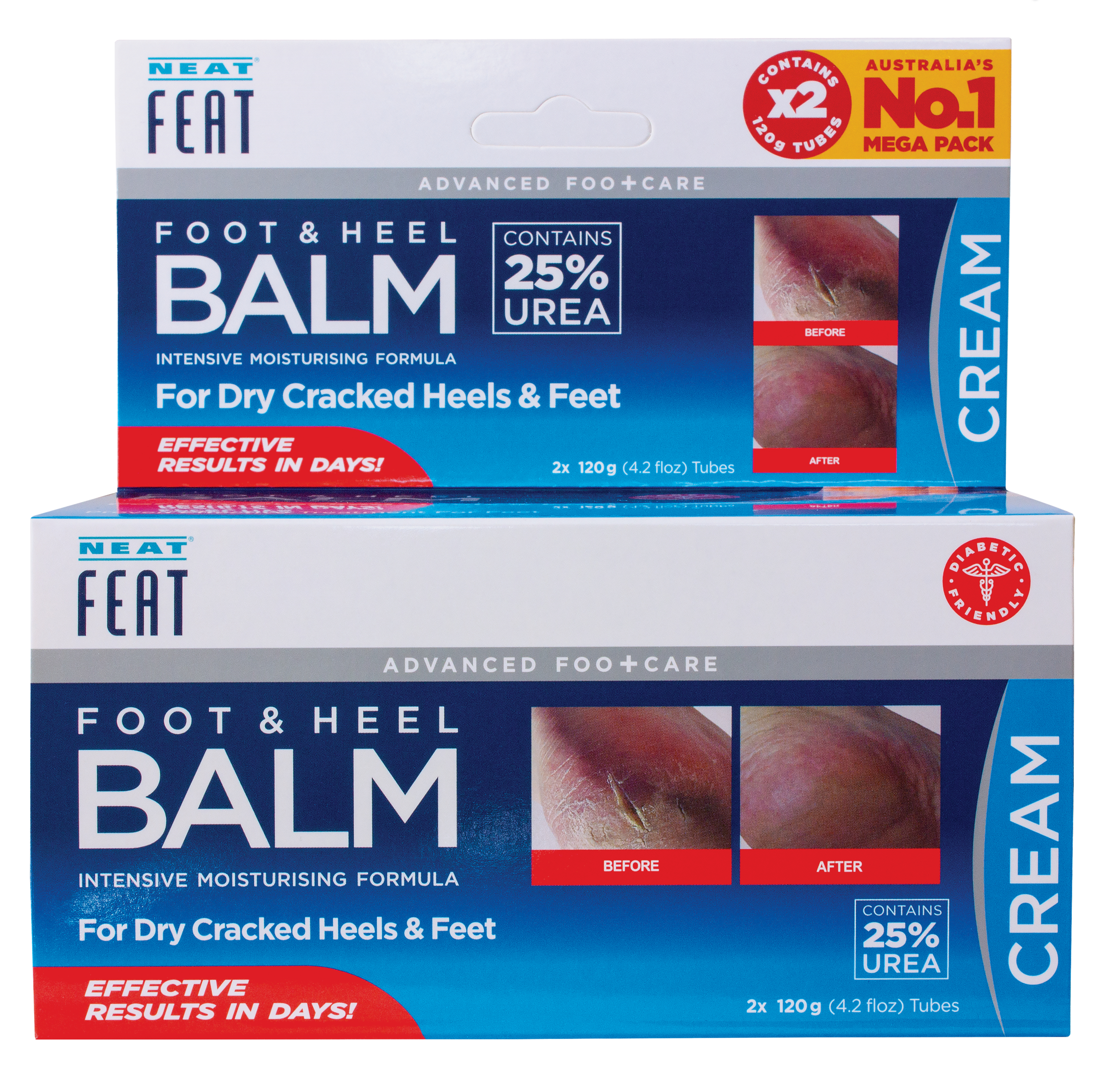 Neat Foot & Heel Balm 120g - 2 pack - Image 1
