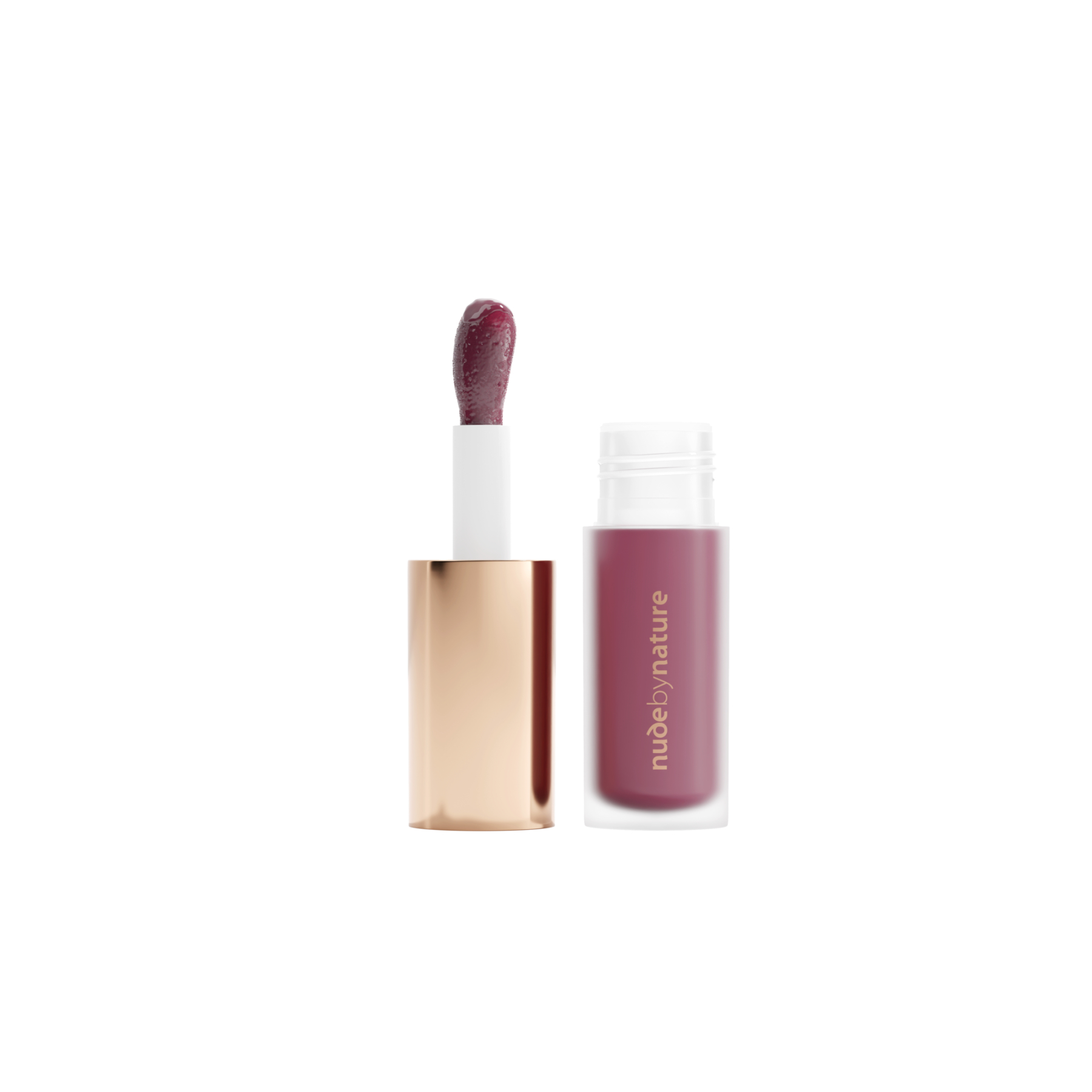 Nude By Nature Nourishing Lip Oil Juicy Plum 4ml - Image 4