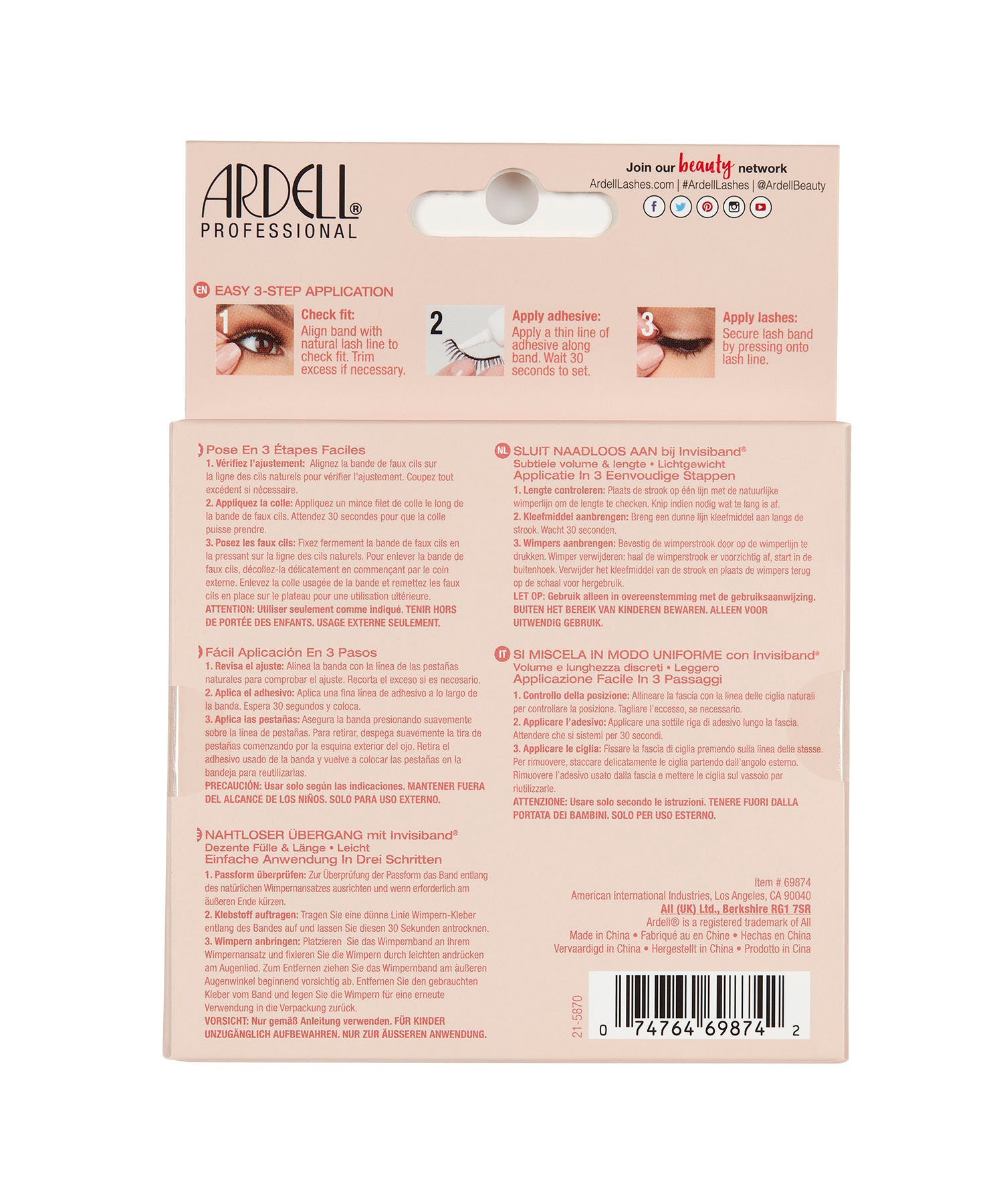 Ardell Naked 424 - 4 pairs - Image 2