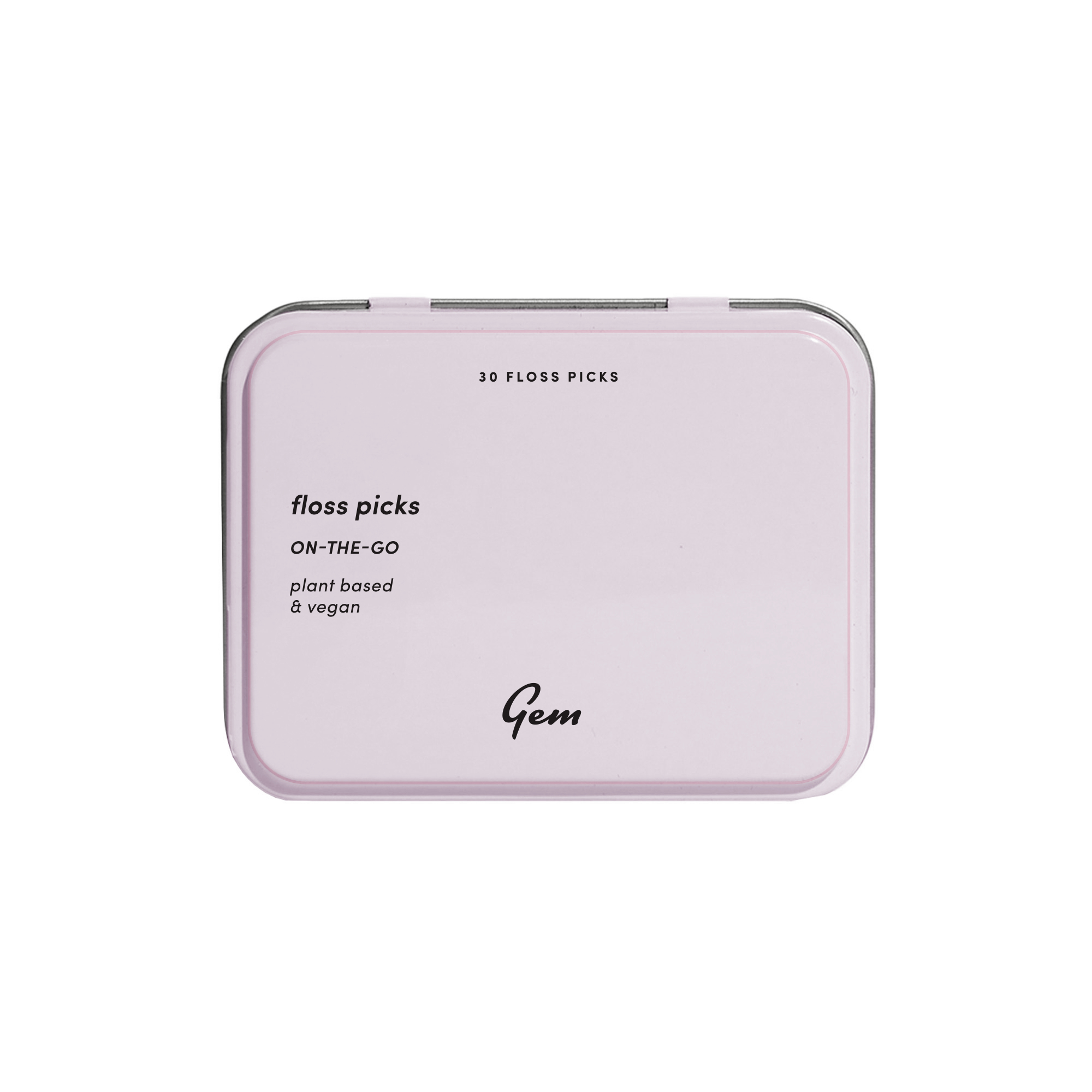 Gem Floss Tin Picks 30 pack - Image 1