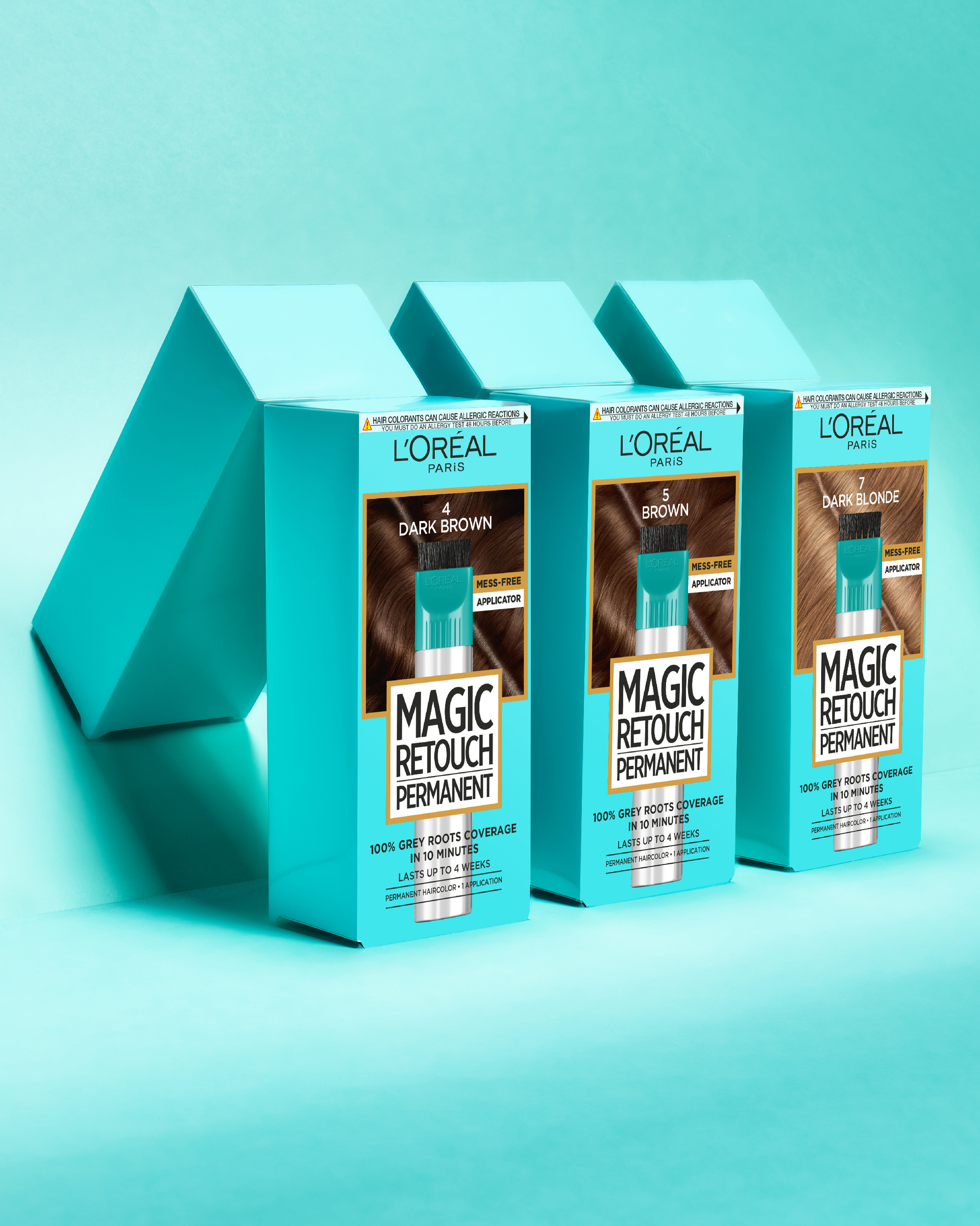 L'Oreal Paris Magic Retouch Permanent 4 Dark Brown 1 each - Image 7