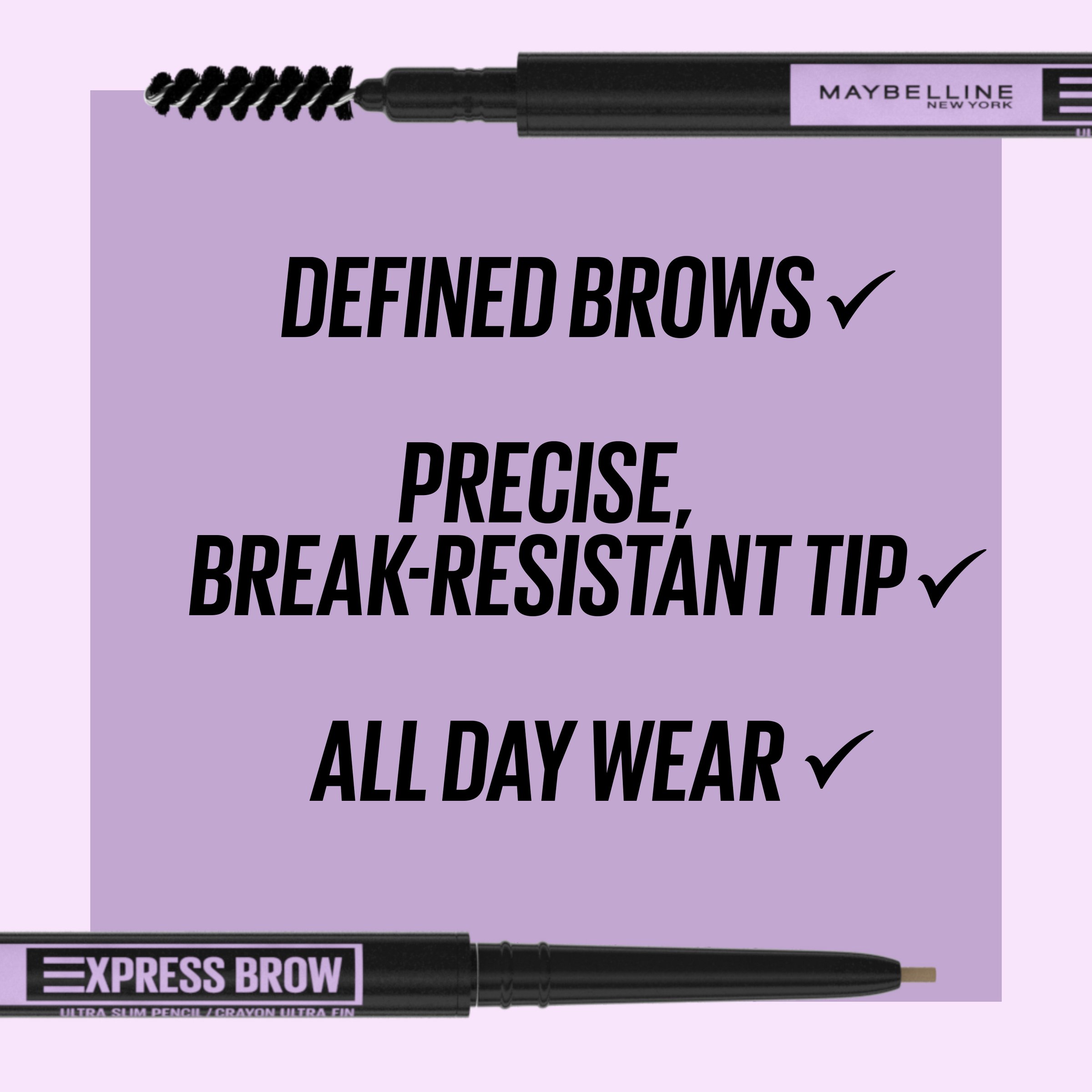 Maybelline Brow Ultra Slim Deep Brown 1 each - Image 5