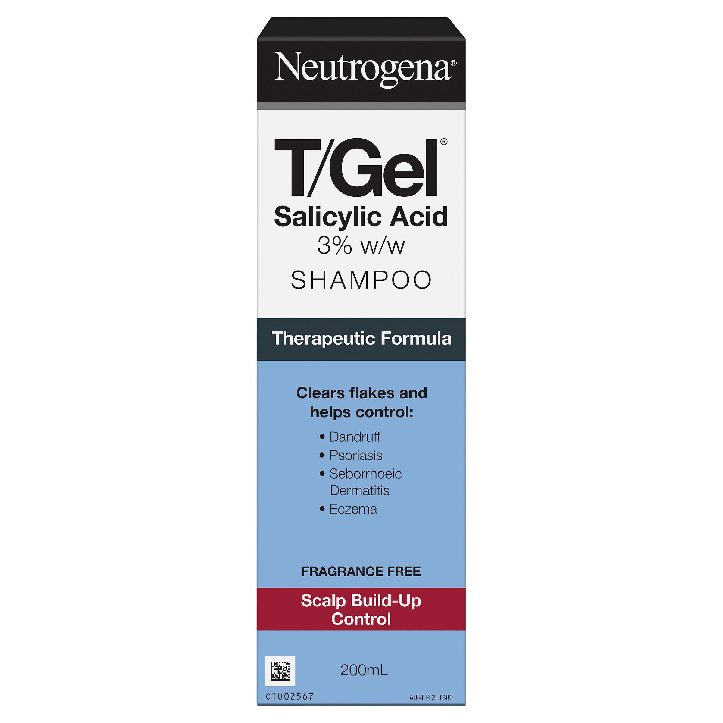 NeutrogenaT/Gel Salicylic Acid Shampoo 200ml - Image 1
