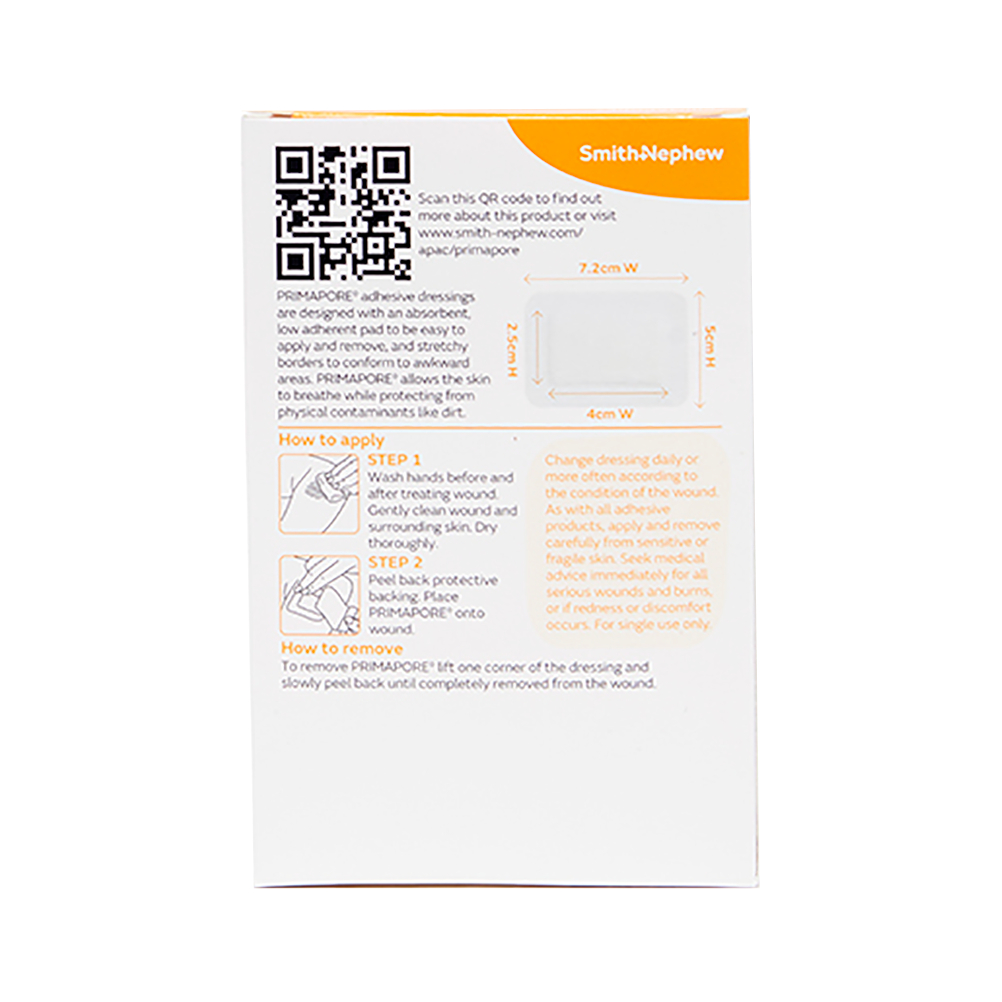 Primapore 7.2cm X 5cm - 5 pack - Image 2