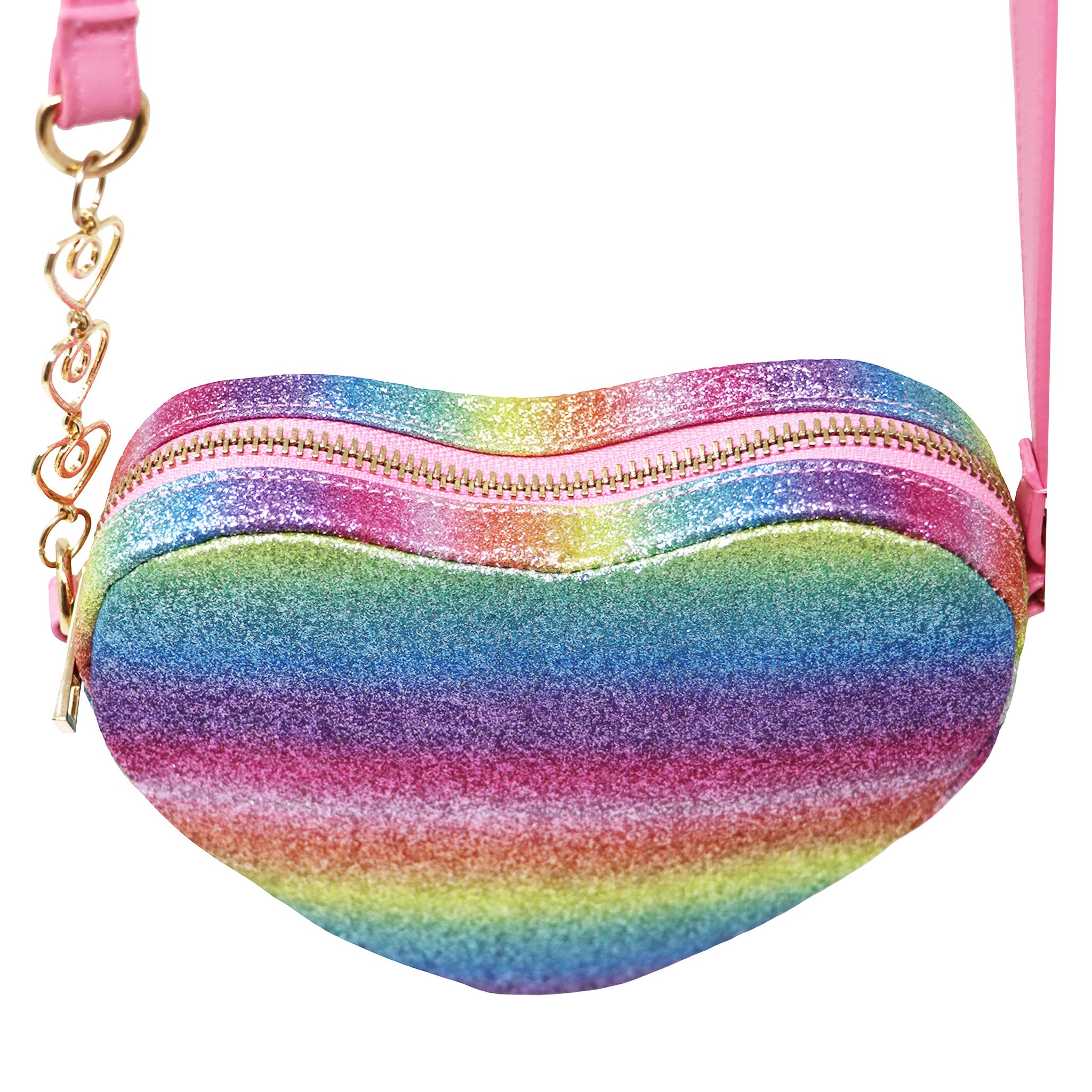 Pink Poppy Heart Cross Body Bag 1 each - Image 4