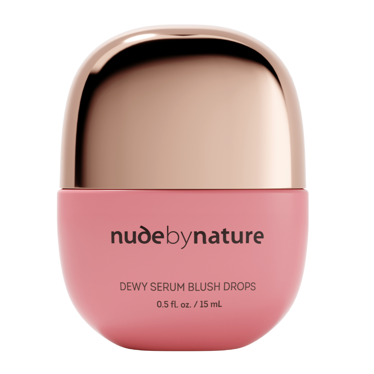Nude By Nature Dewy Serum Blush Drops 01 Pink Petal 15ml - Image 1