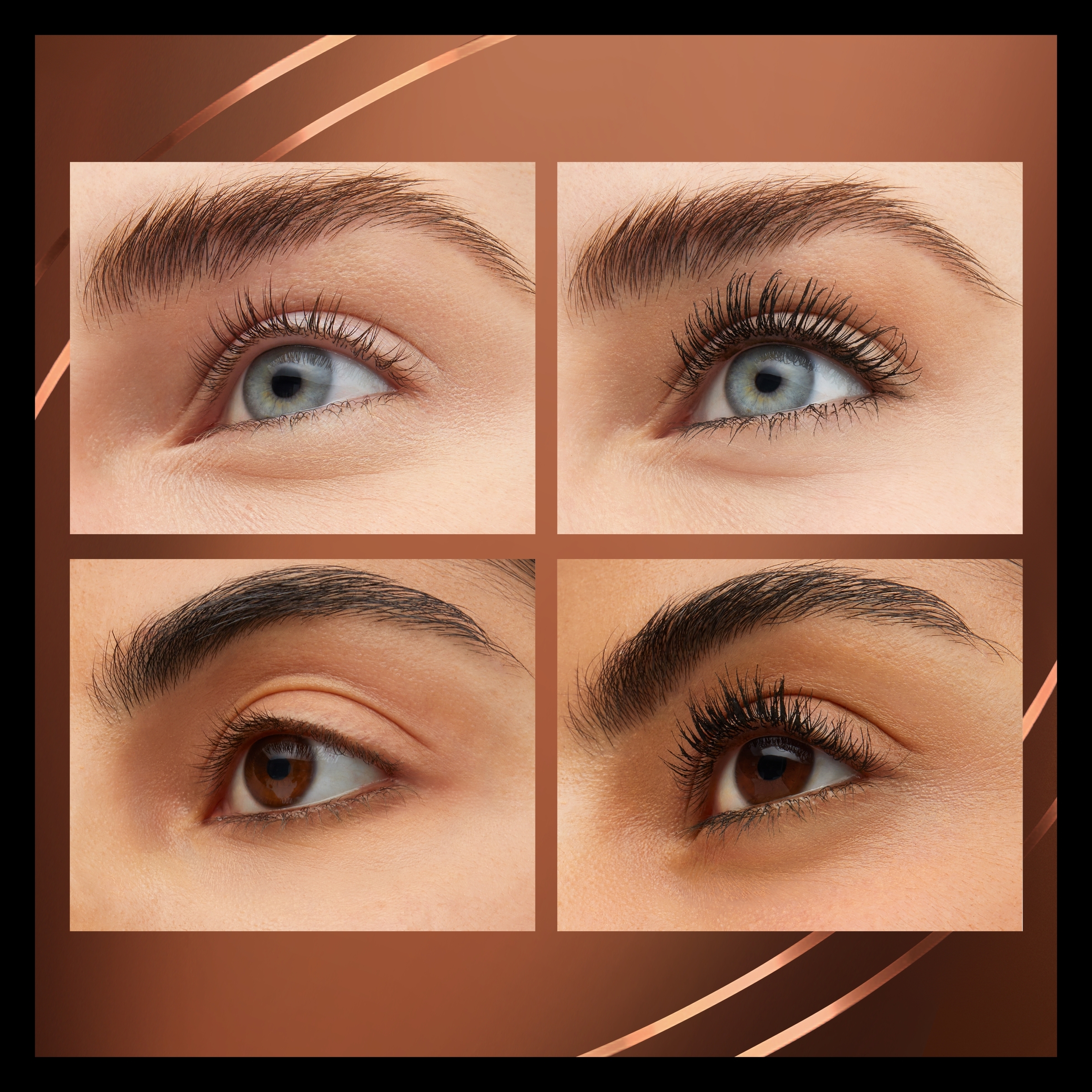 Max Factor 2000 Calorie Heatwave Mascara Black Brown 9ml - Image 3