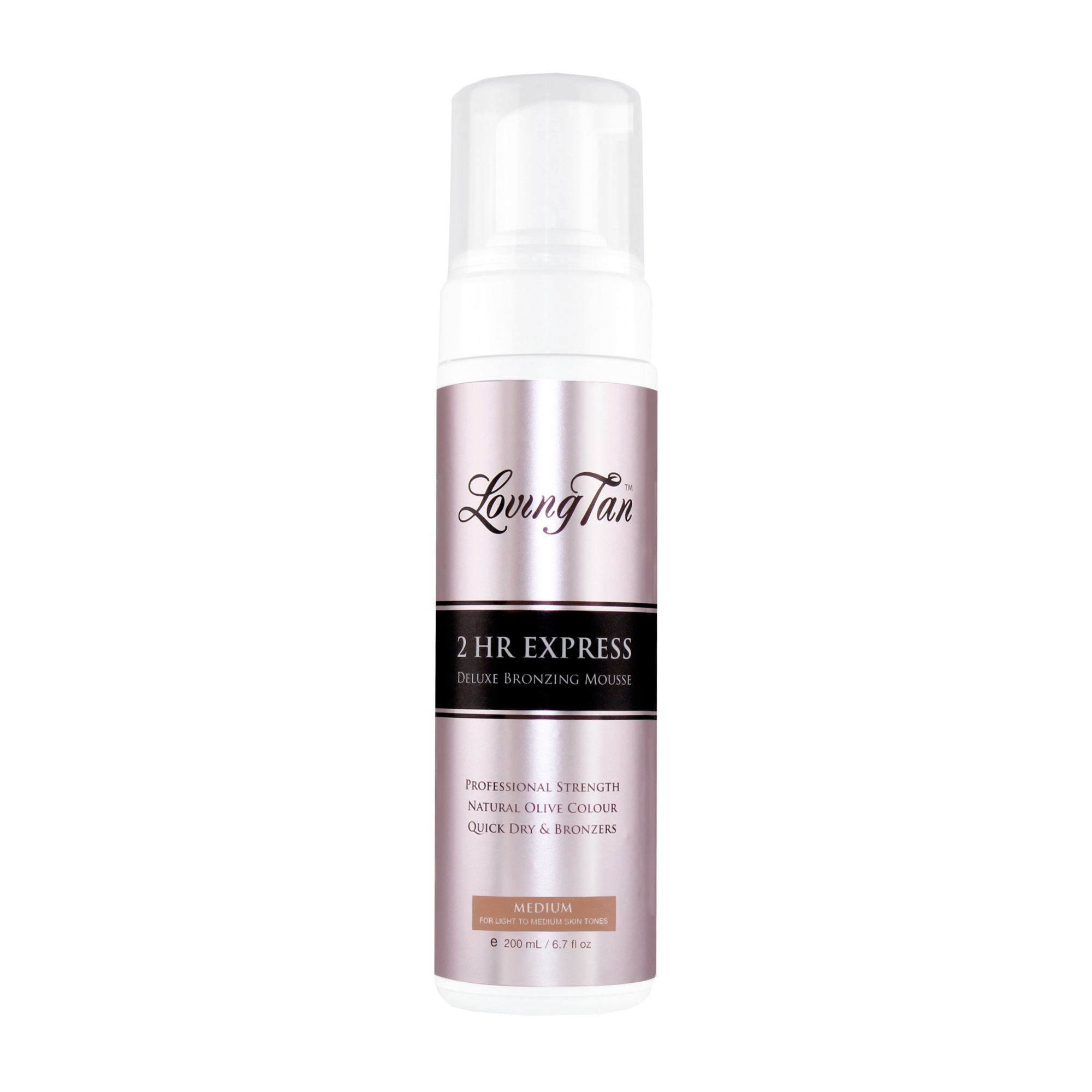 Loving Tan 2 Hour Express Medium Bronzing Mousse 200ml - Image 1