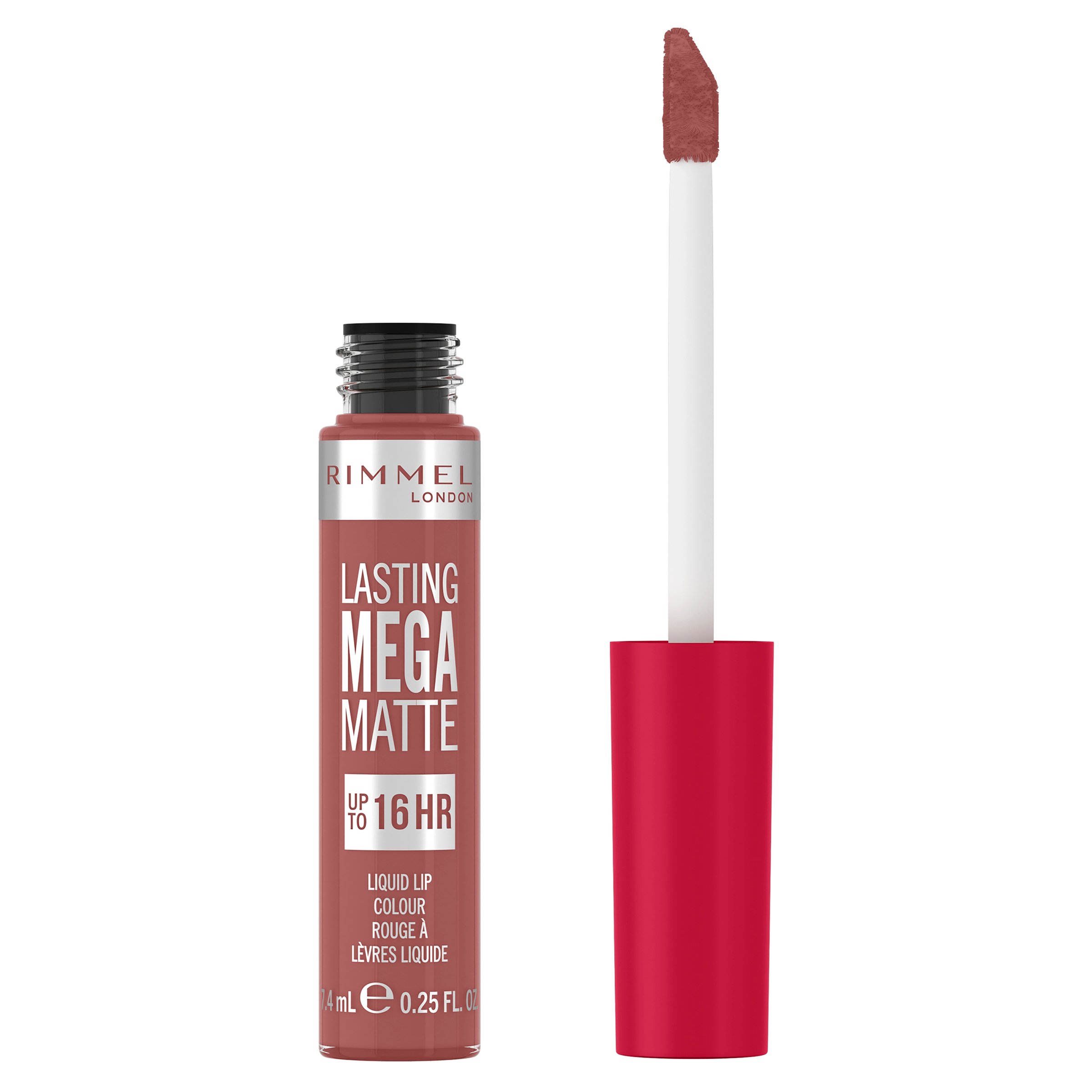 Rimmel Lasting Mega Matte Liquid Lipstick 200 Pink Blink 7.4ml - Image 2