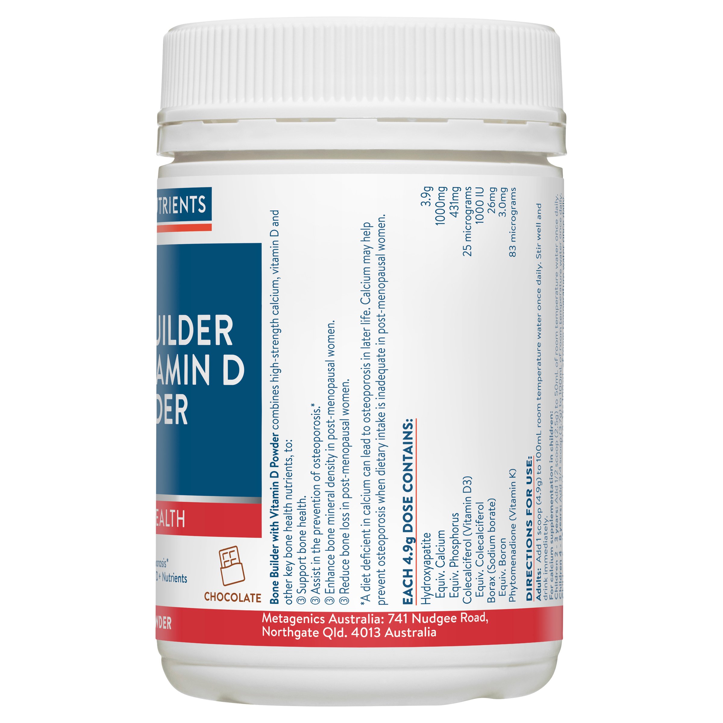 Ethical Nutrients Bone Builder With Vitamin D Powder 150g - Image 4