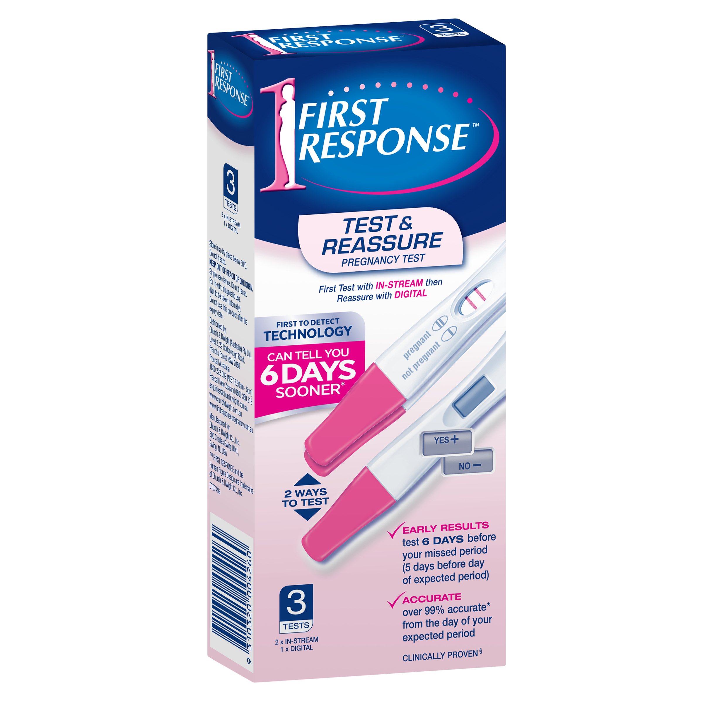 First Response Test & Reassure 3 pack - Image 8