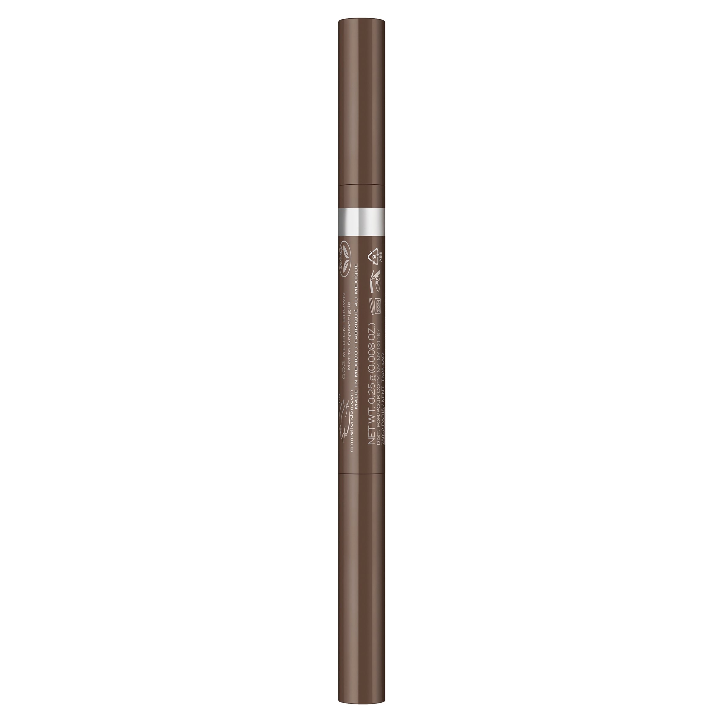 Rimmel Brow This Way 2 In 1 Fix & Sculpt Medium Brown 1 each - Image 2