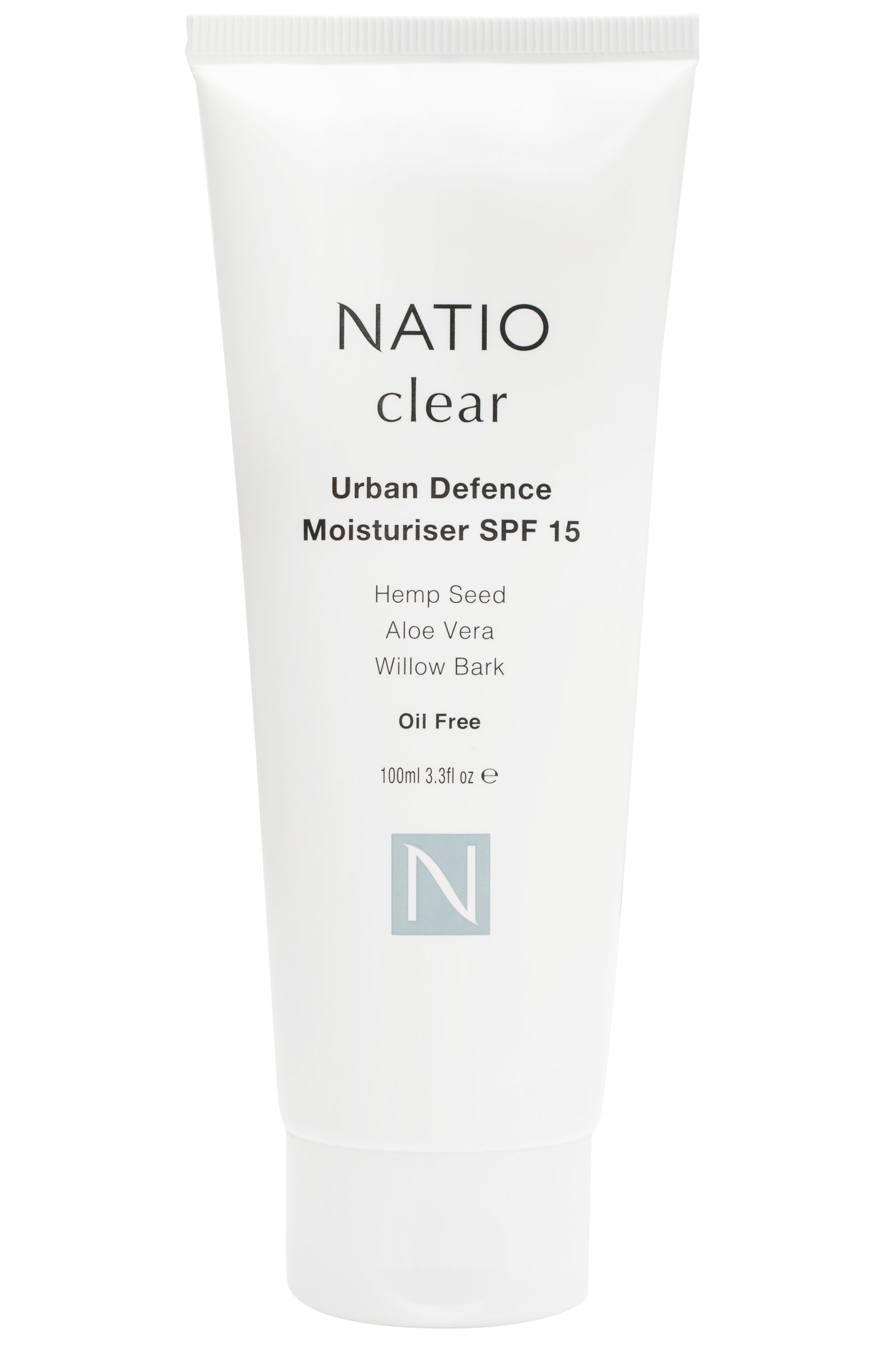 Natio Clear Urban Defence Moisturiser Spf15 100ml