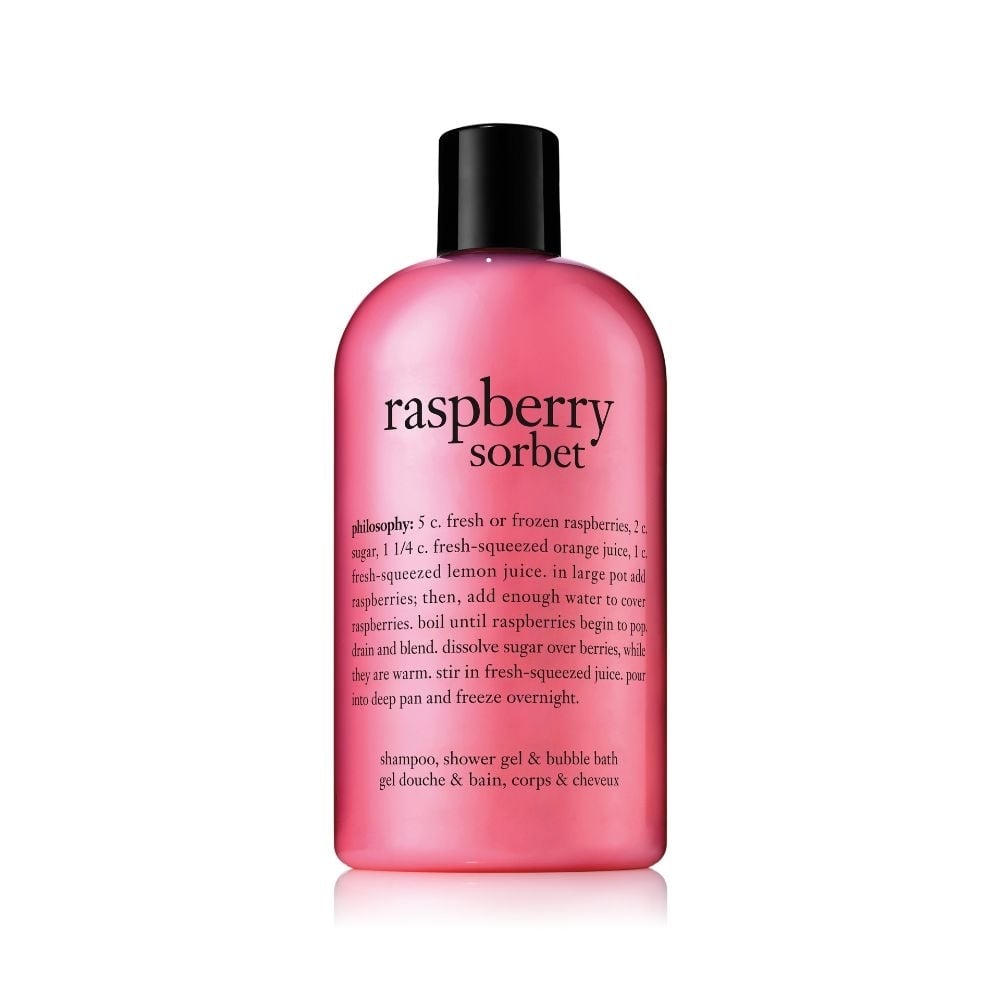 Philosophy Raspberry Sorbet Shampoo, Bath And Shower Gel 480ml - Image 1