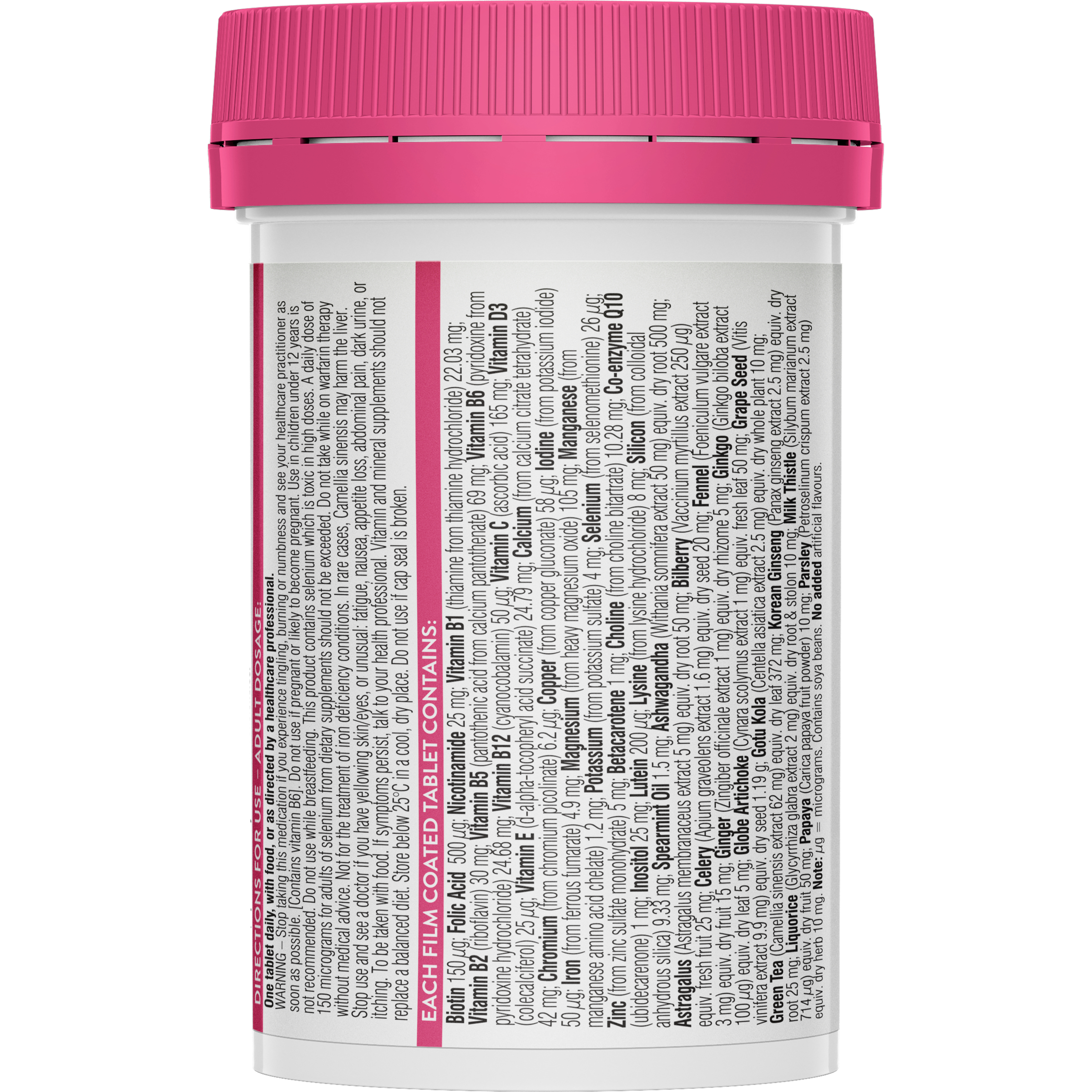 Swisse Ultivite Women's Multivitamin 60 tablets - Image 2