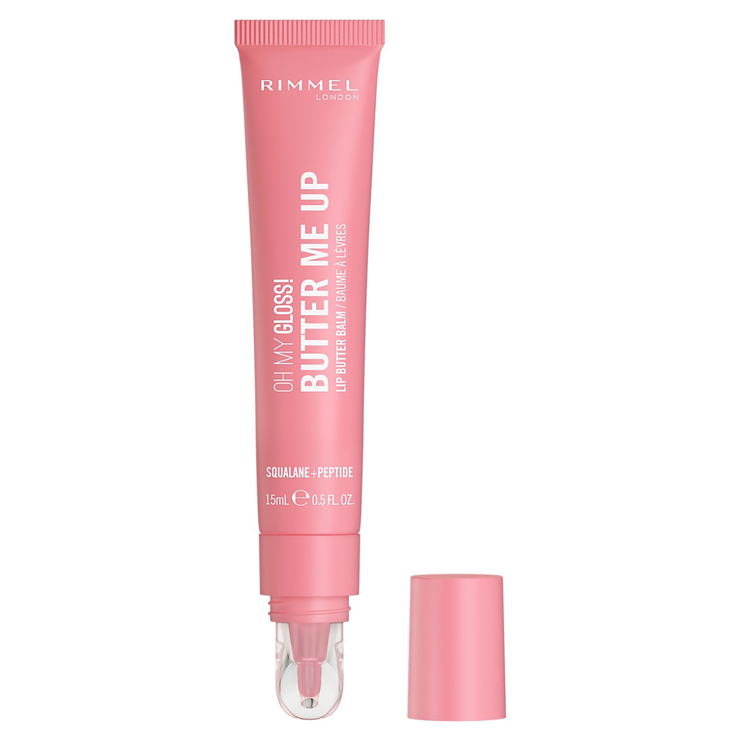 Rimmel Oh Mygloss! Butter Me Up Lip Butter Balm Bubblegum 002 - 15ml - Image 2