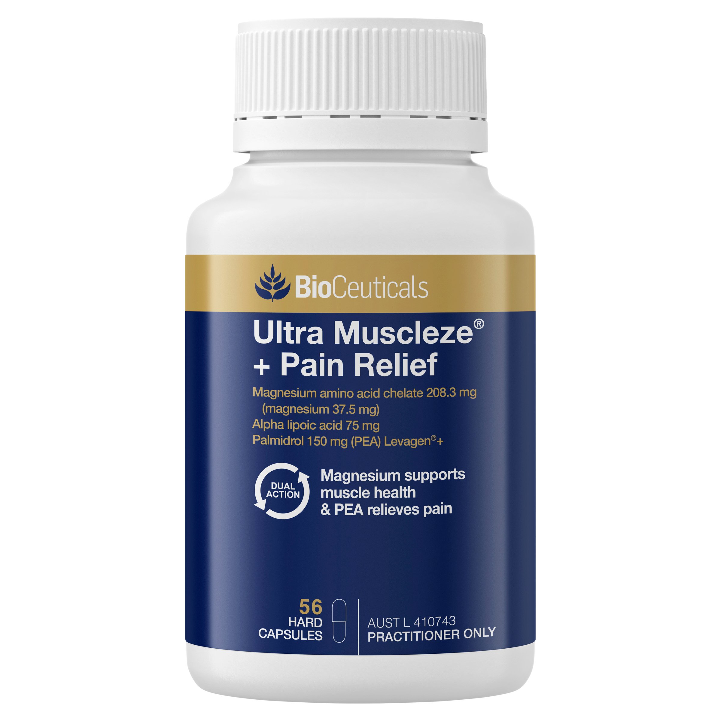 BioCeuticals Ultra Muscle + Pain Relief 56 capsules - Image 1