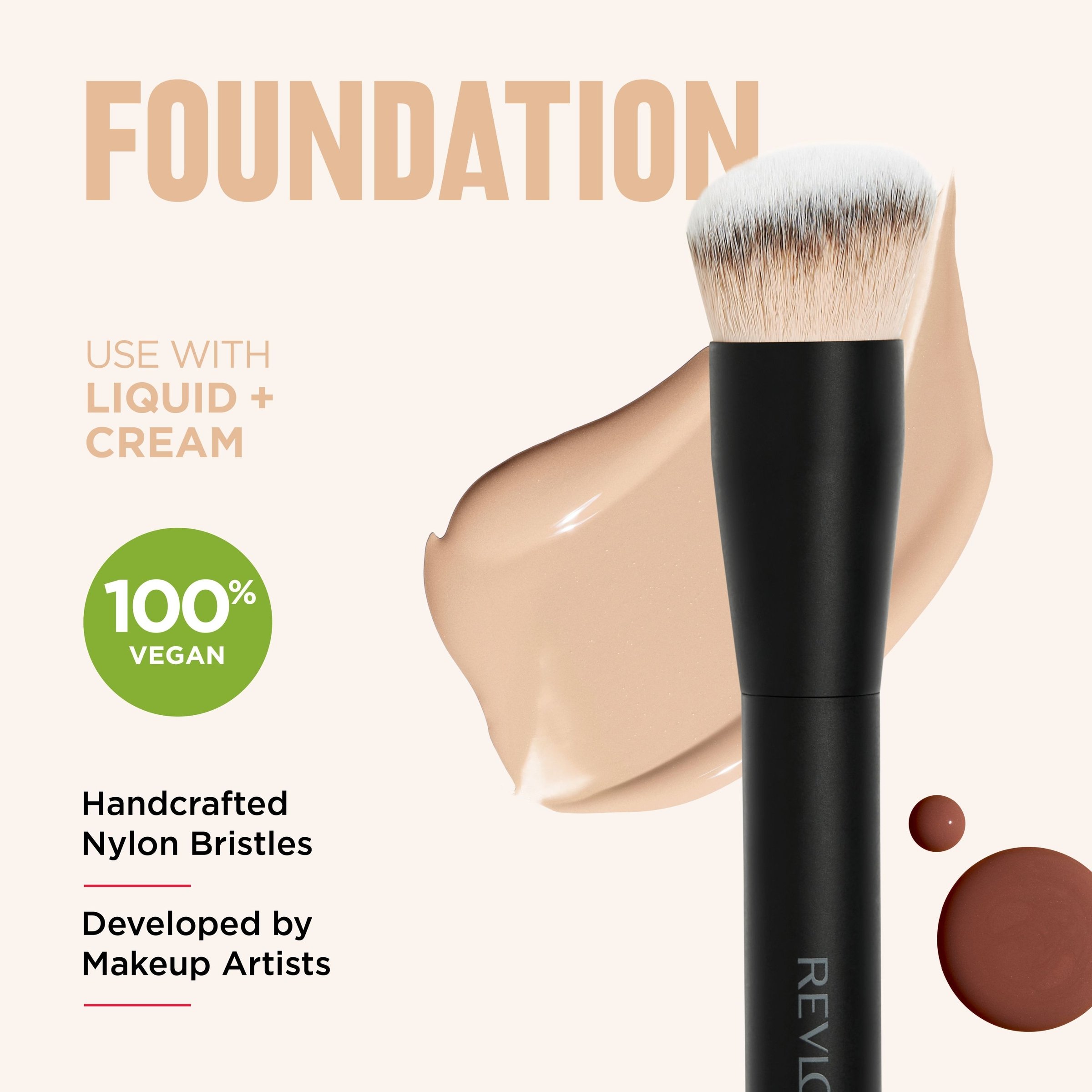 Revlon Foundation Brush 1 each - Image 3
