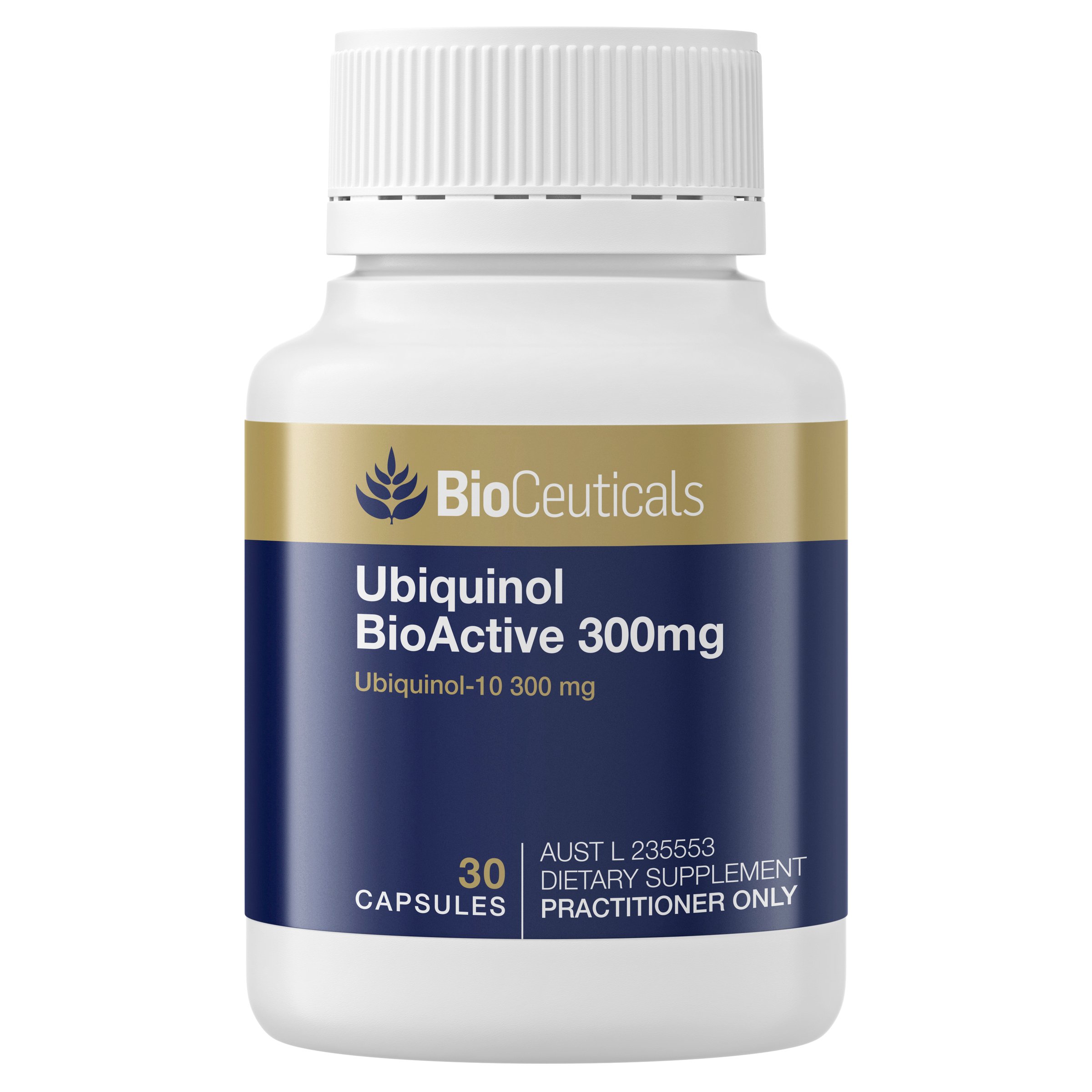 BioCeuticals Ubiquinol BioActive 300mg - 30 capsules - Image 1
