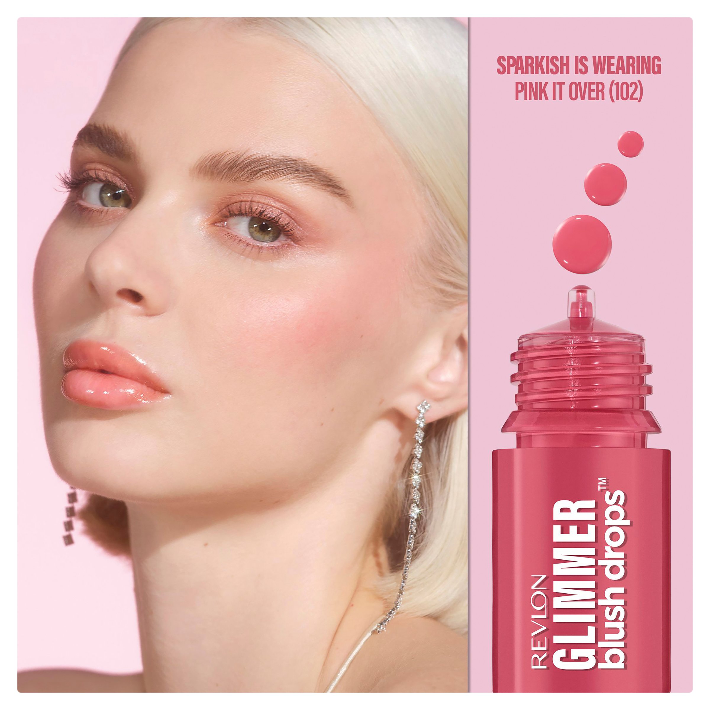 Revlon Glimmer Blush Drops - Pink It Over 1 each - Image 11