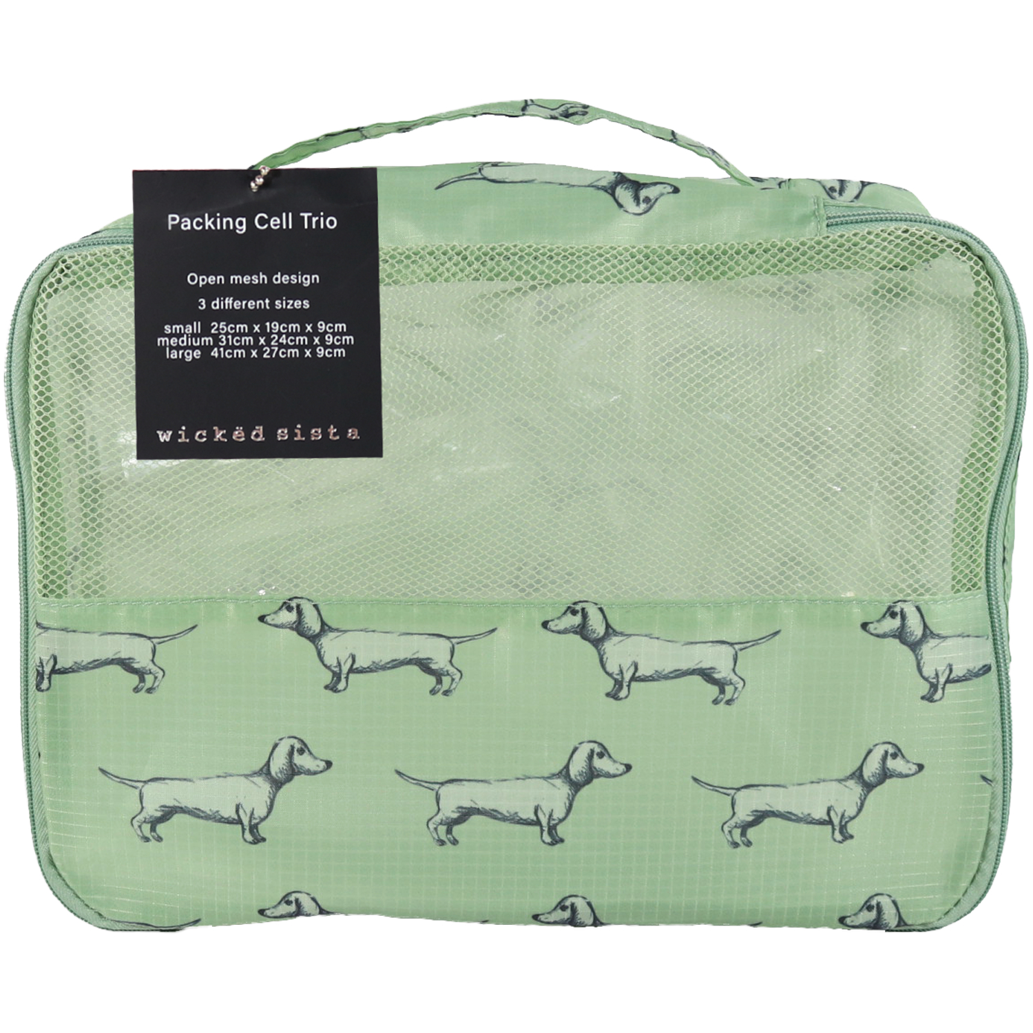 Wicked Sista Packing Cell Trio Vintage Dachshund 1 each - Image 2
