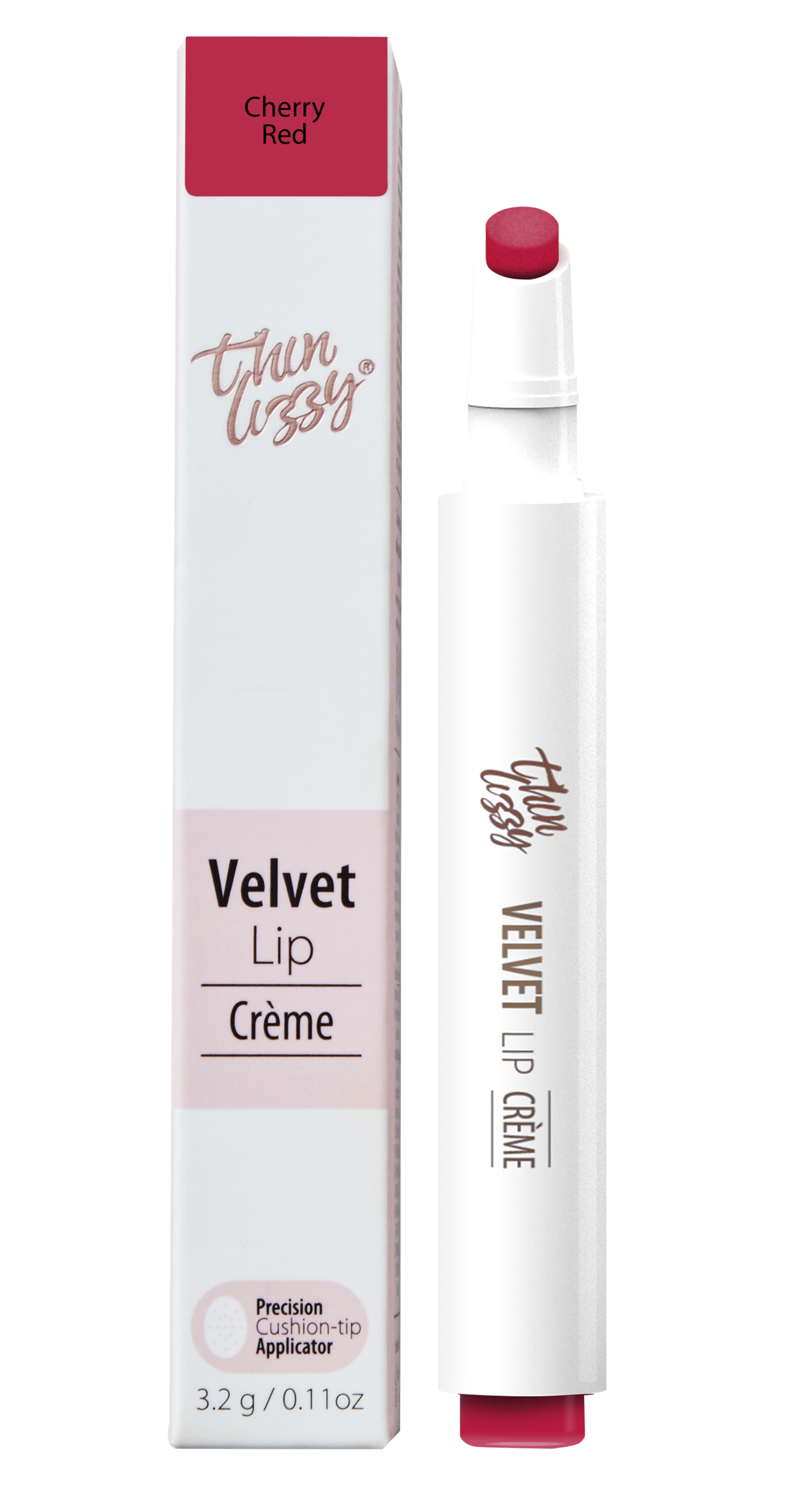 Thin Lizzy Velvet Lip Creme Cherry Red 1 each - Image 1
