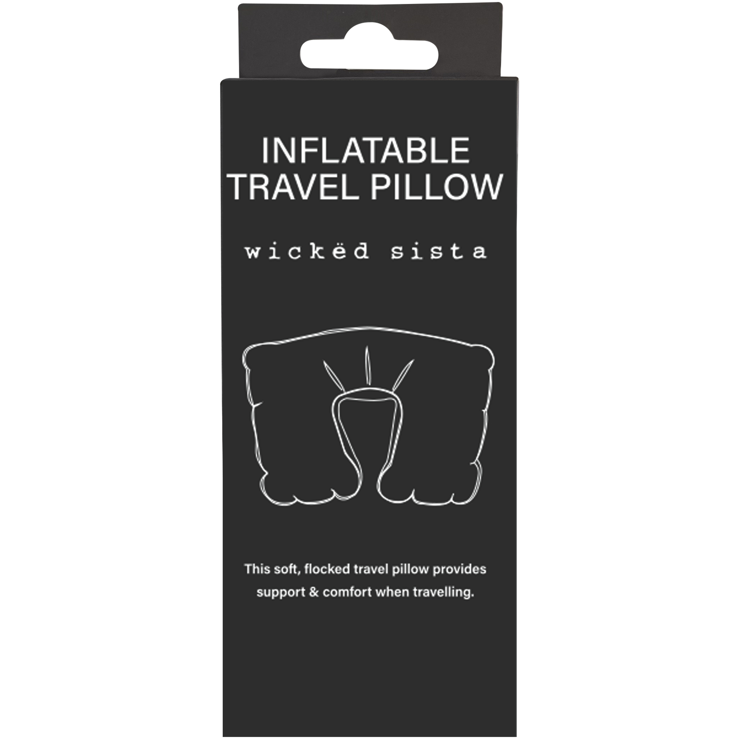 Wicked Sista Inflatable Travel Pillow 1 each - Image 1