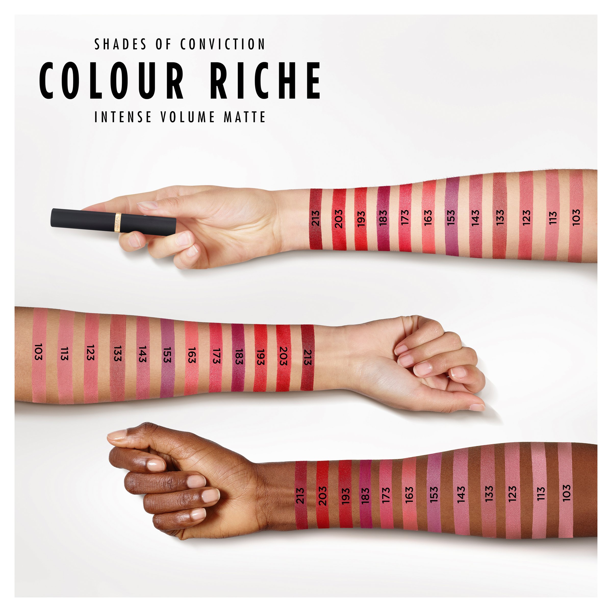 L'Oreal Paris Color Riche Intense Volume Matt 480 Plum Dominant 1 each - Image 2