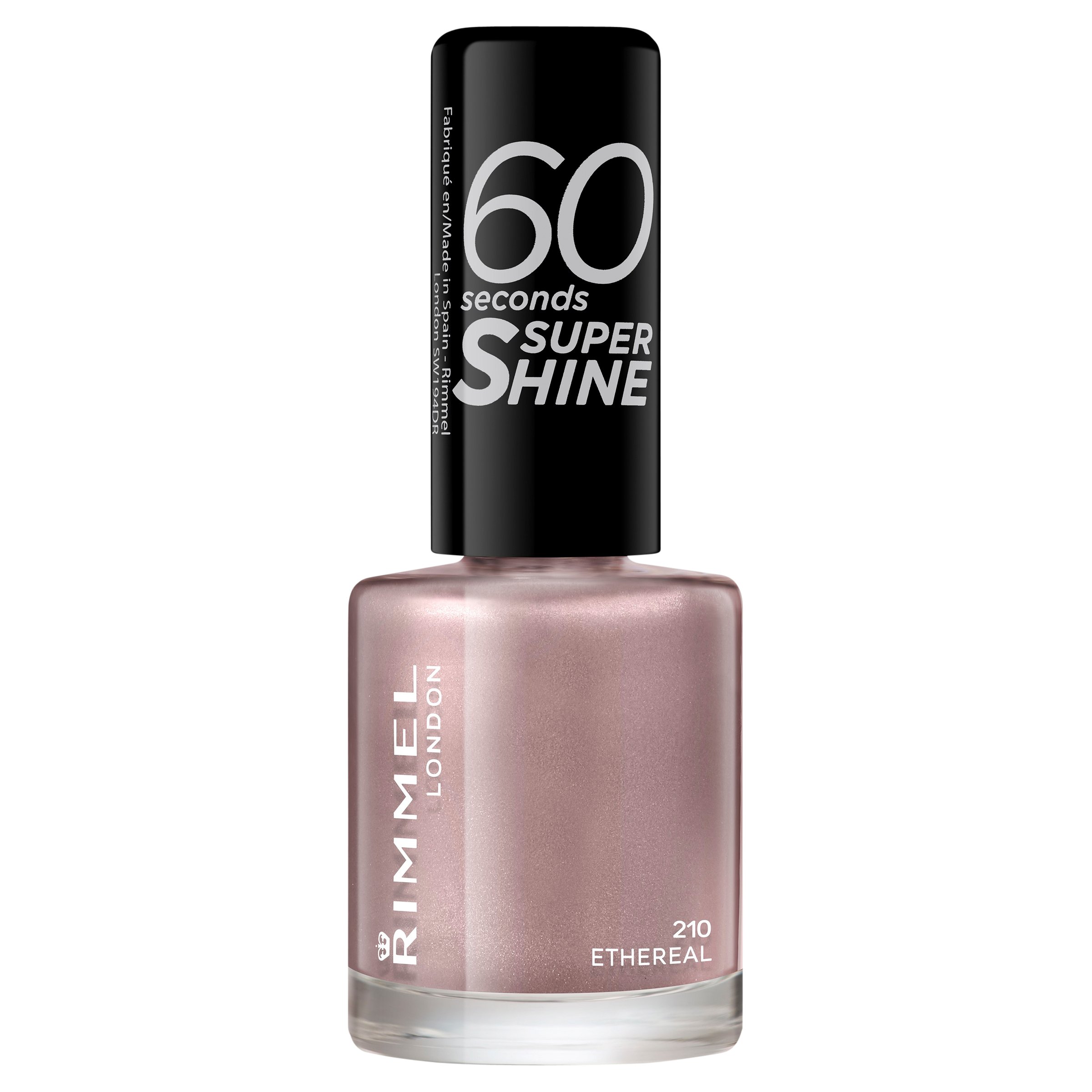 Rimmel 60 Seconds Super Shine Nail Polish 210 Ethereal 8ml - Image 2