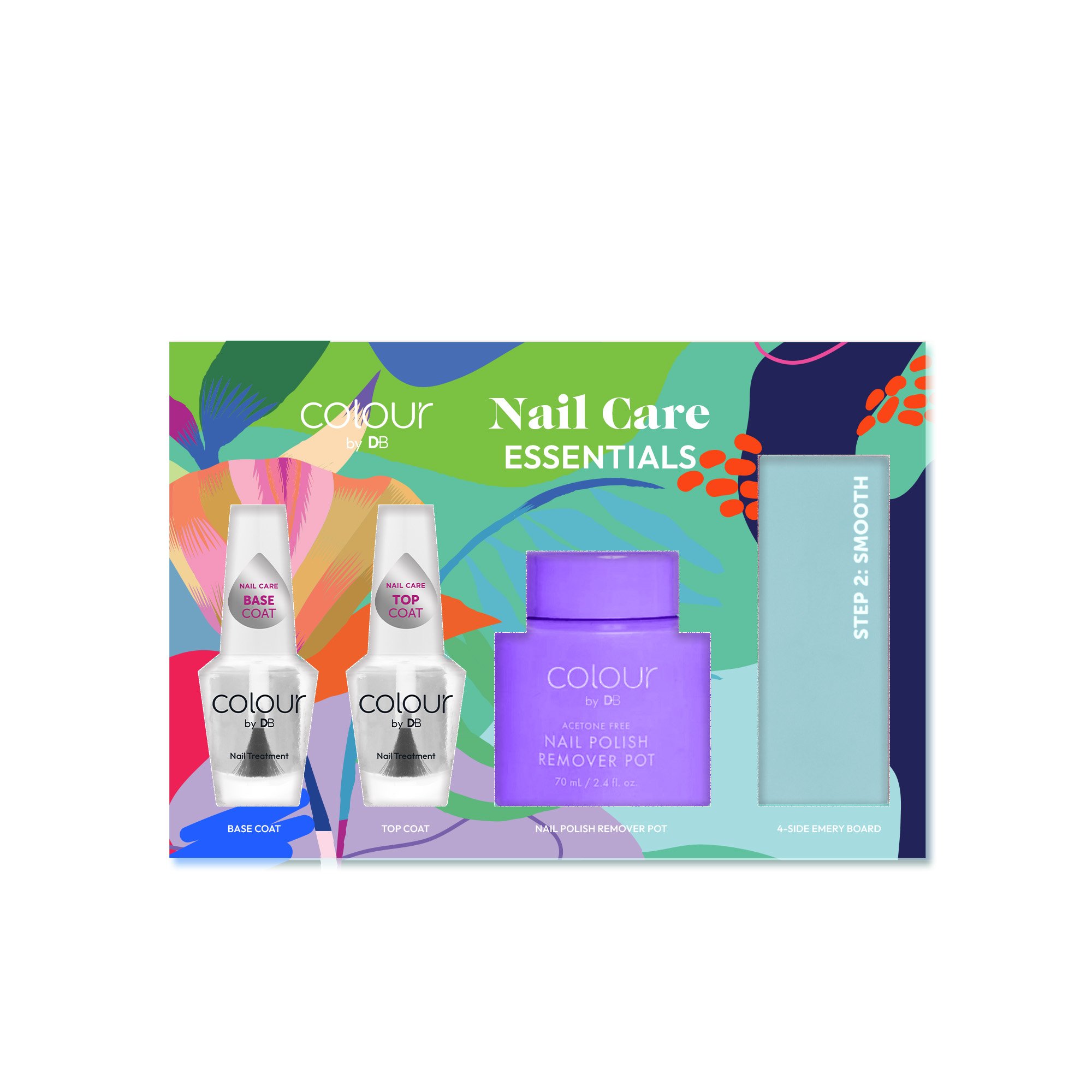 Colour By TBN Nail Care Essentials Kit 4 piece