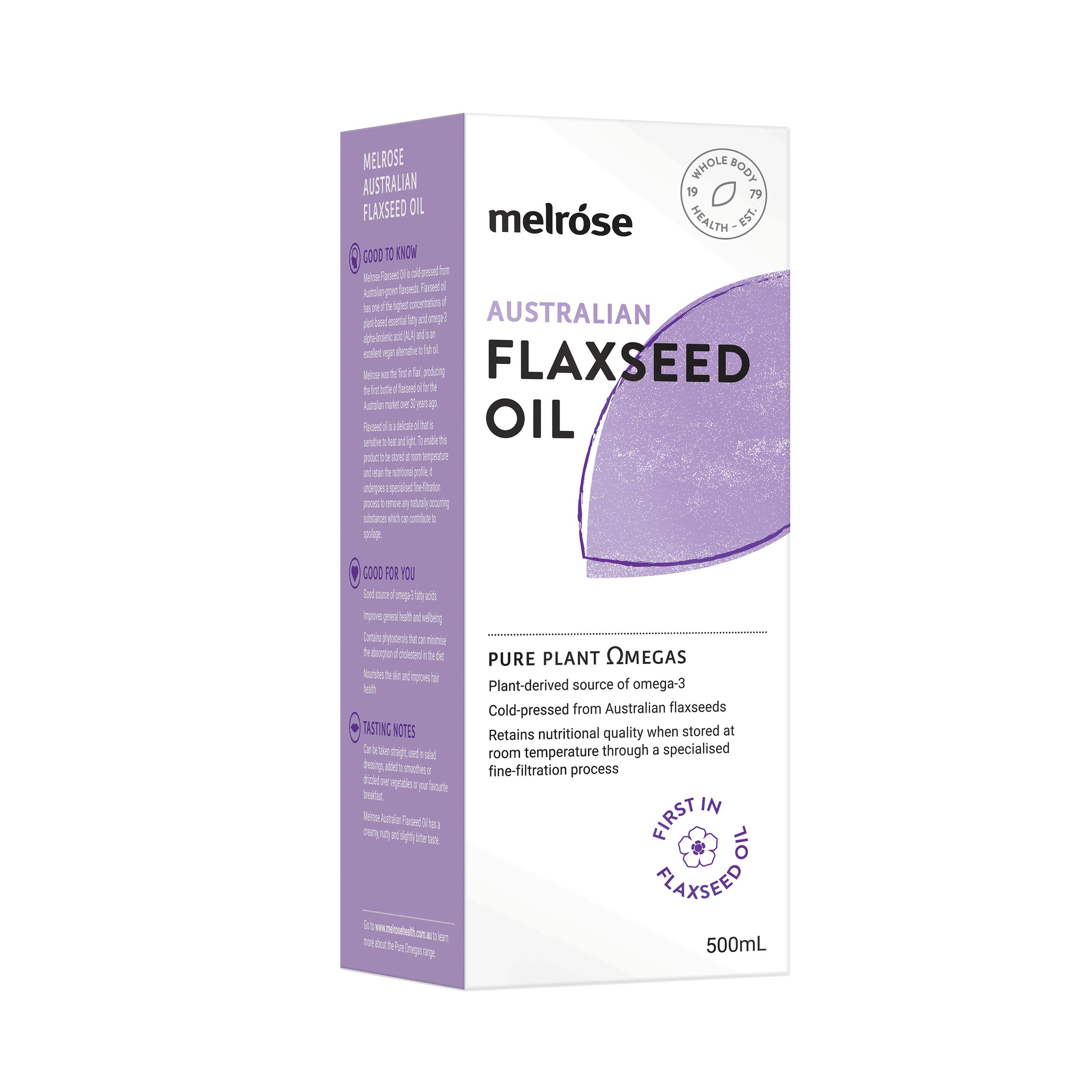 Melrose Australian Flaxseed Oil 500ml - Image 5