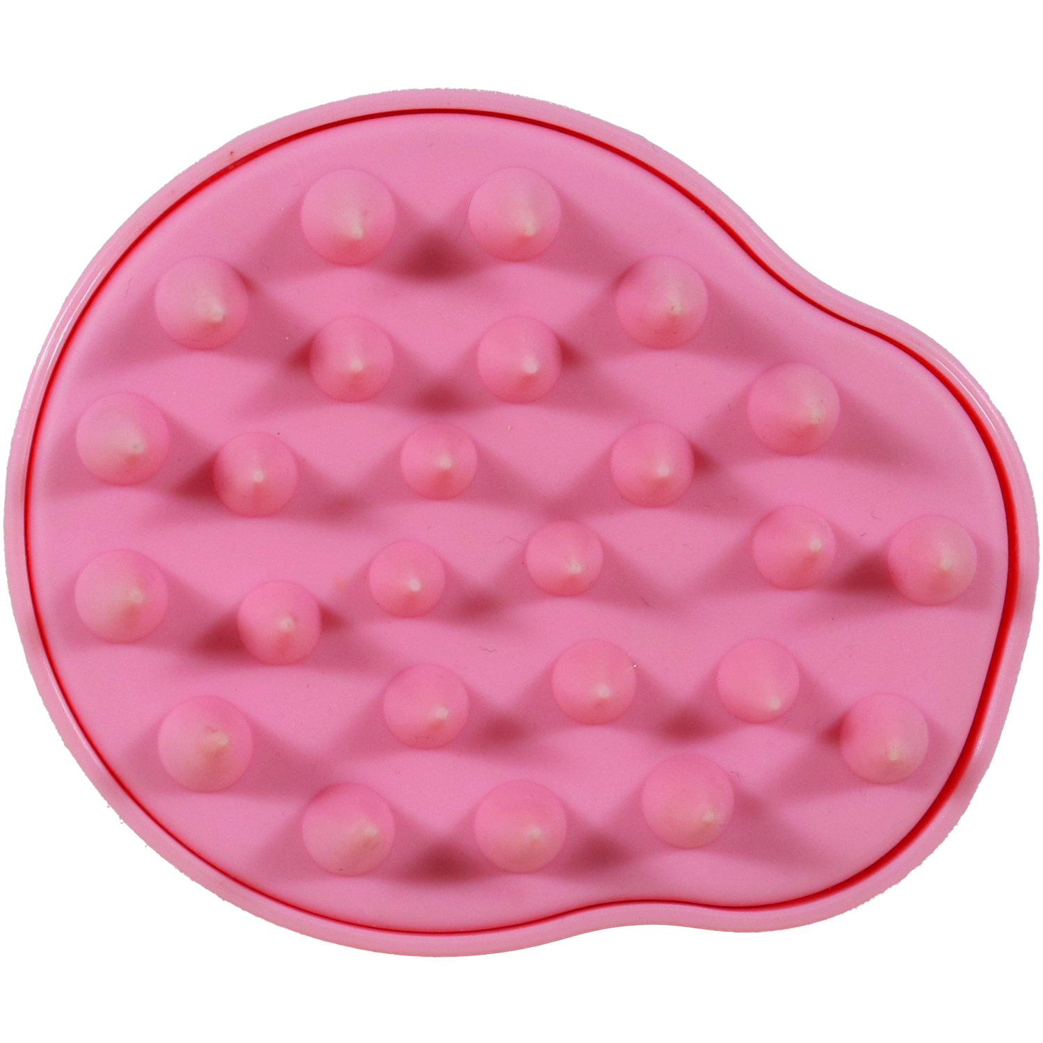 Wicked Sista Scalp Massager Brush Bright Pink 1 each - Image 3
