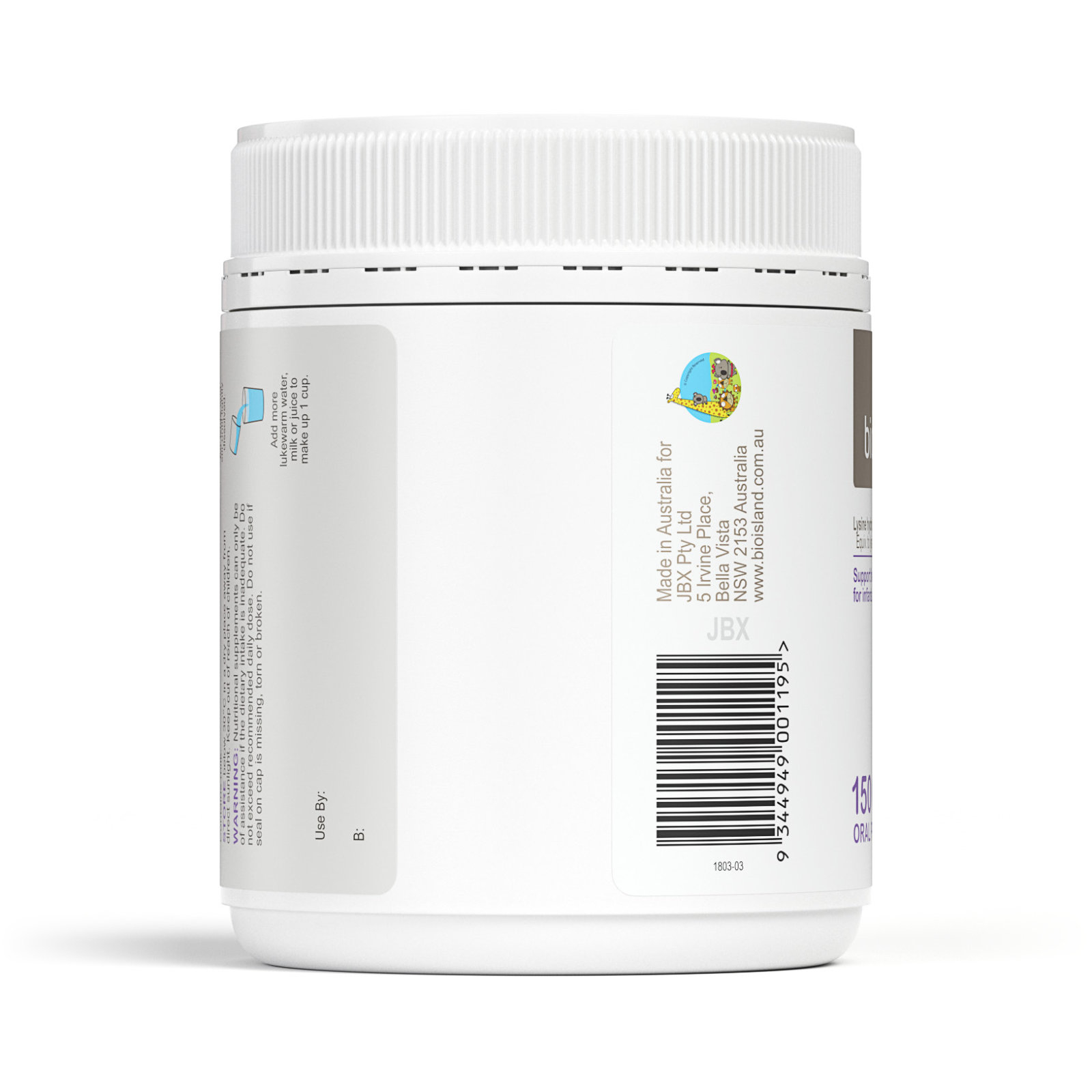 Bio Island Lysine Starter For Kids Oral Powder 150g - Image 2