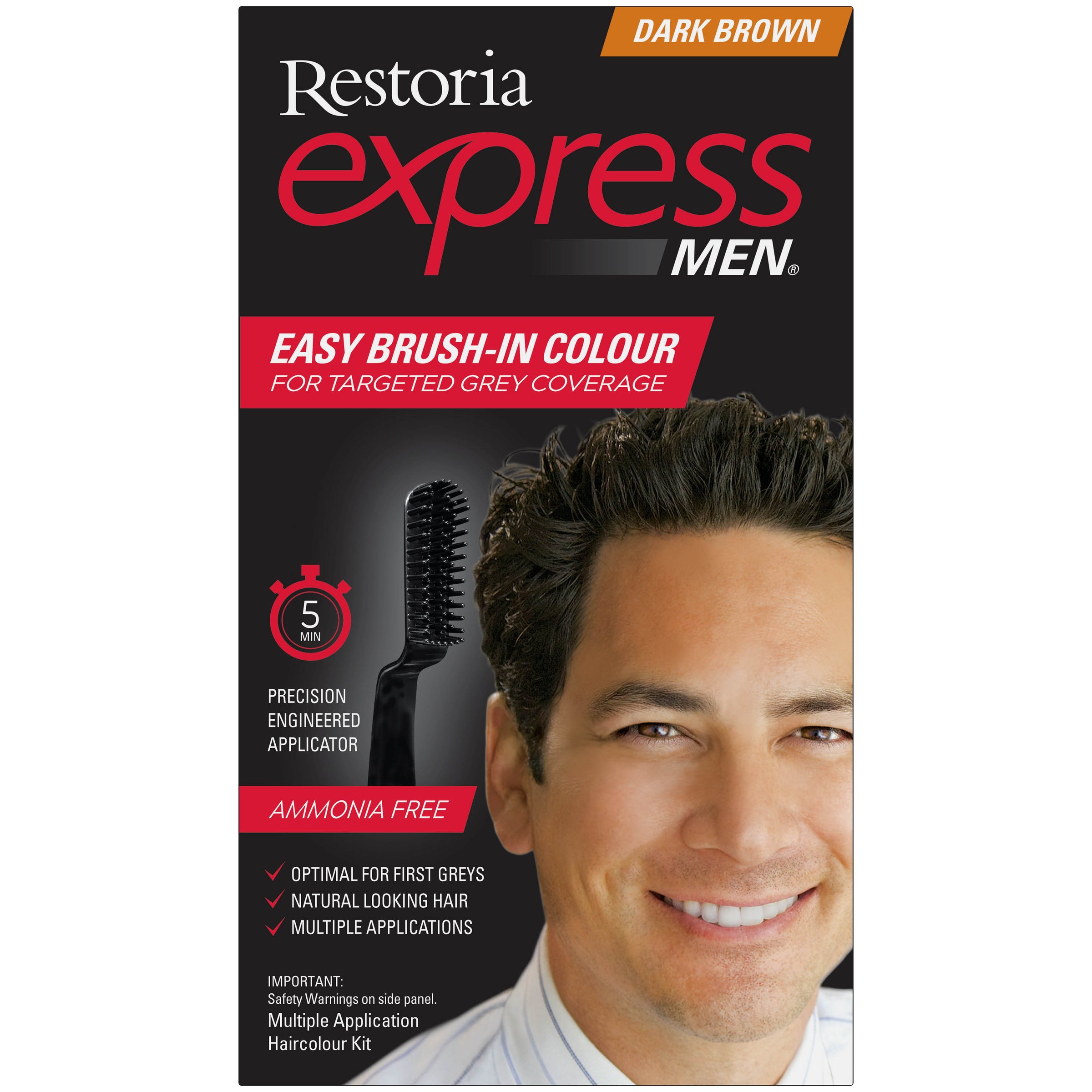 Restoria Express For Men Dark Brown 1 pack - Image 1
