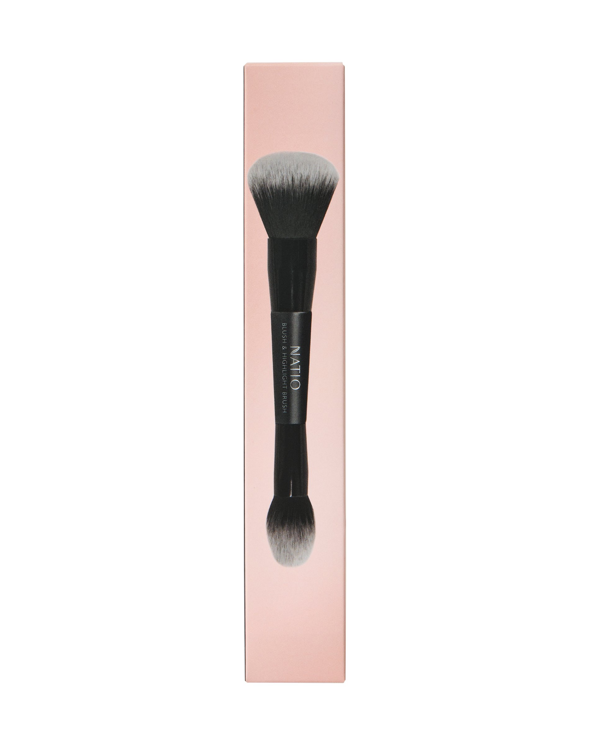Natio Double Ended Blush & Highlight Brush 1 each - Image 2