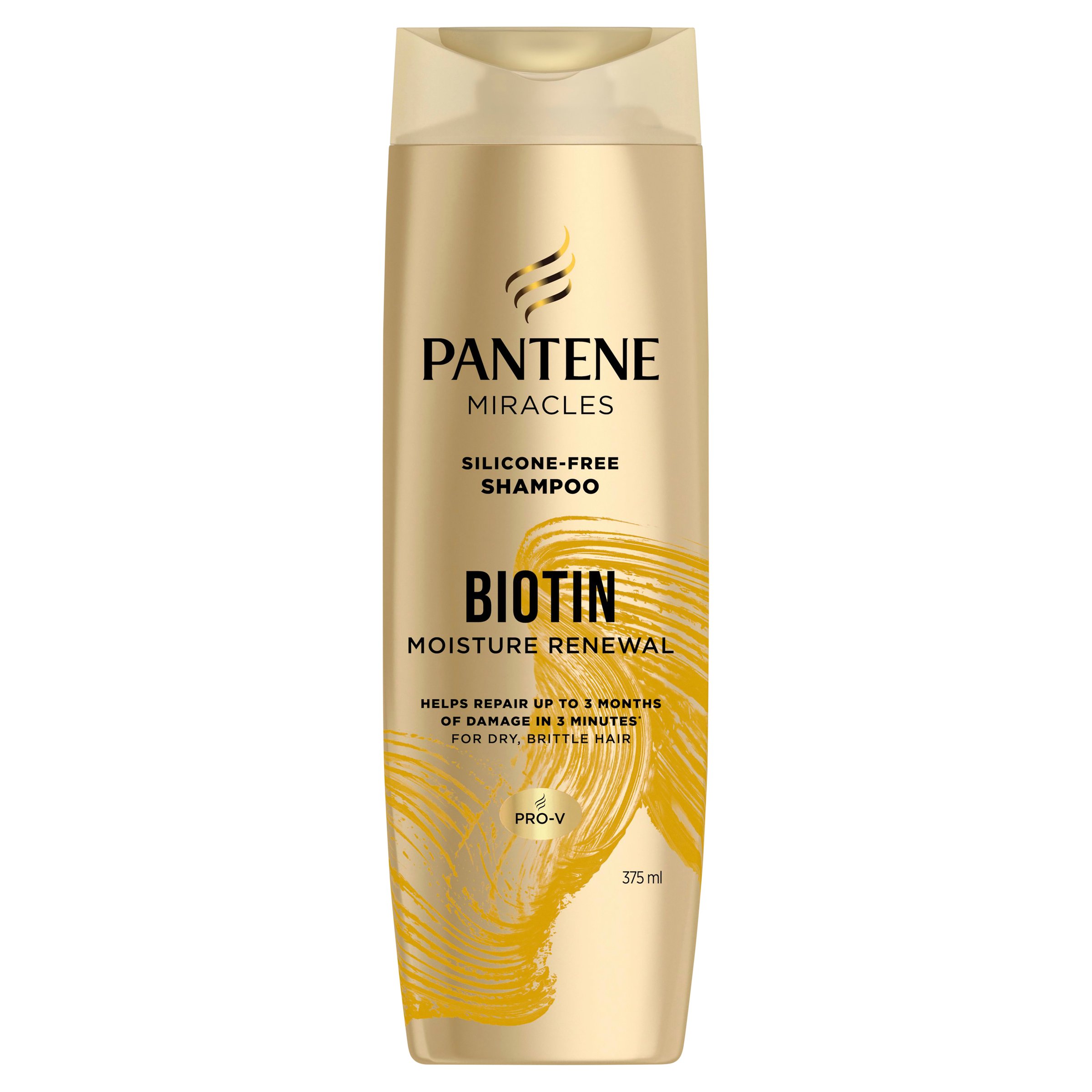 Pantene Miracles Biotin Daily Moisture Renew Shampoo 375ml - Image 1