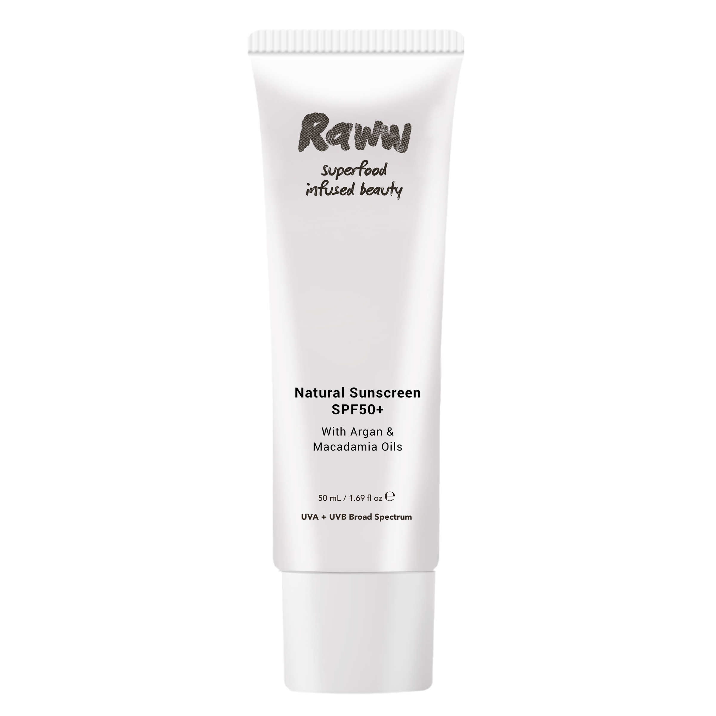 Raww Natural Sunscreen SPF50 - 50ml
