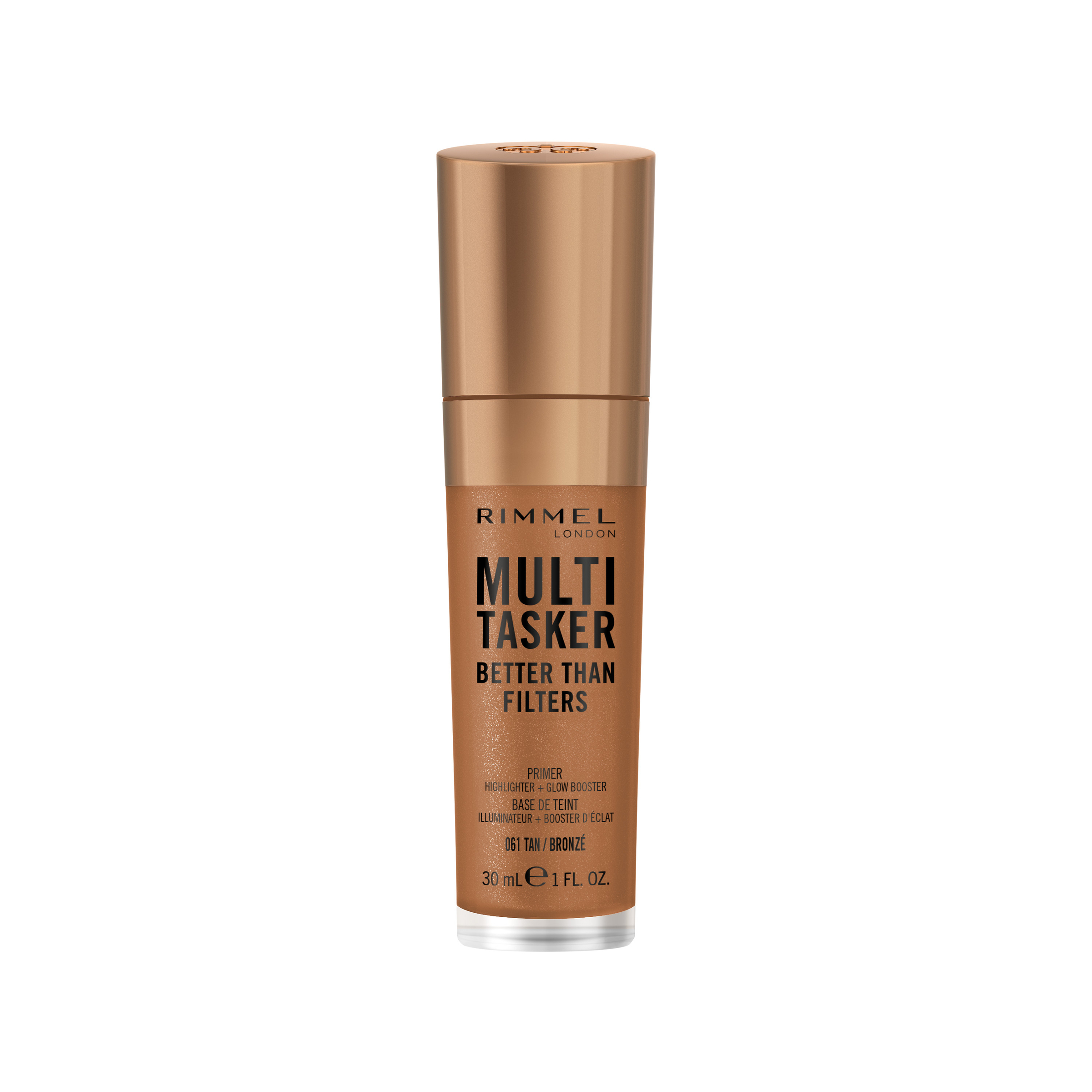 Rimmel Multi Tasker Better Than Filters Primer 061 Tan 30ml - Image 1