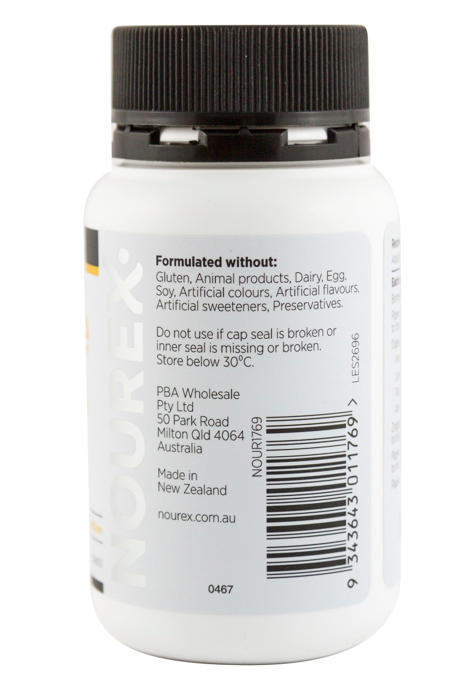 Nourex Professional Digestive Enzymes 60 Capsules - Image 3