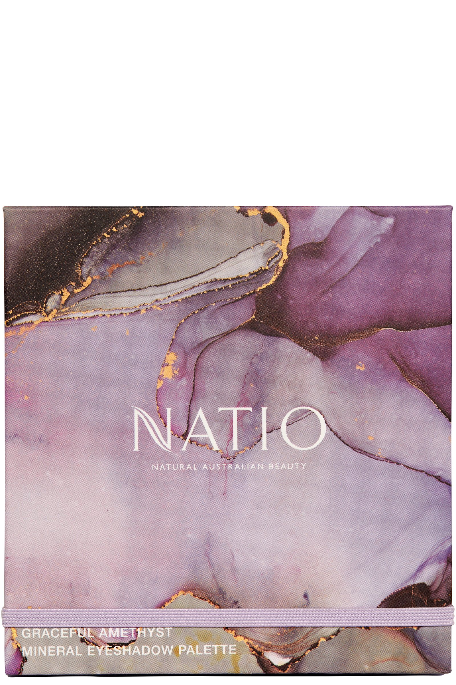 Natio Graceful Amethyst Mineral Eyeshadow Palette 9g - Image 1