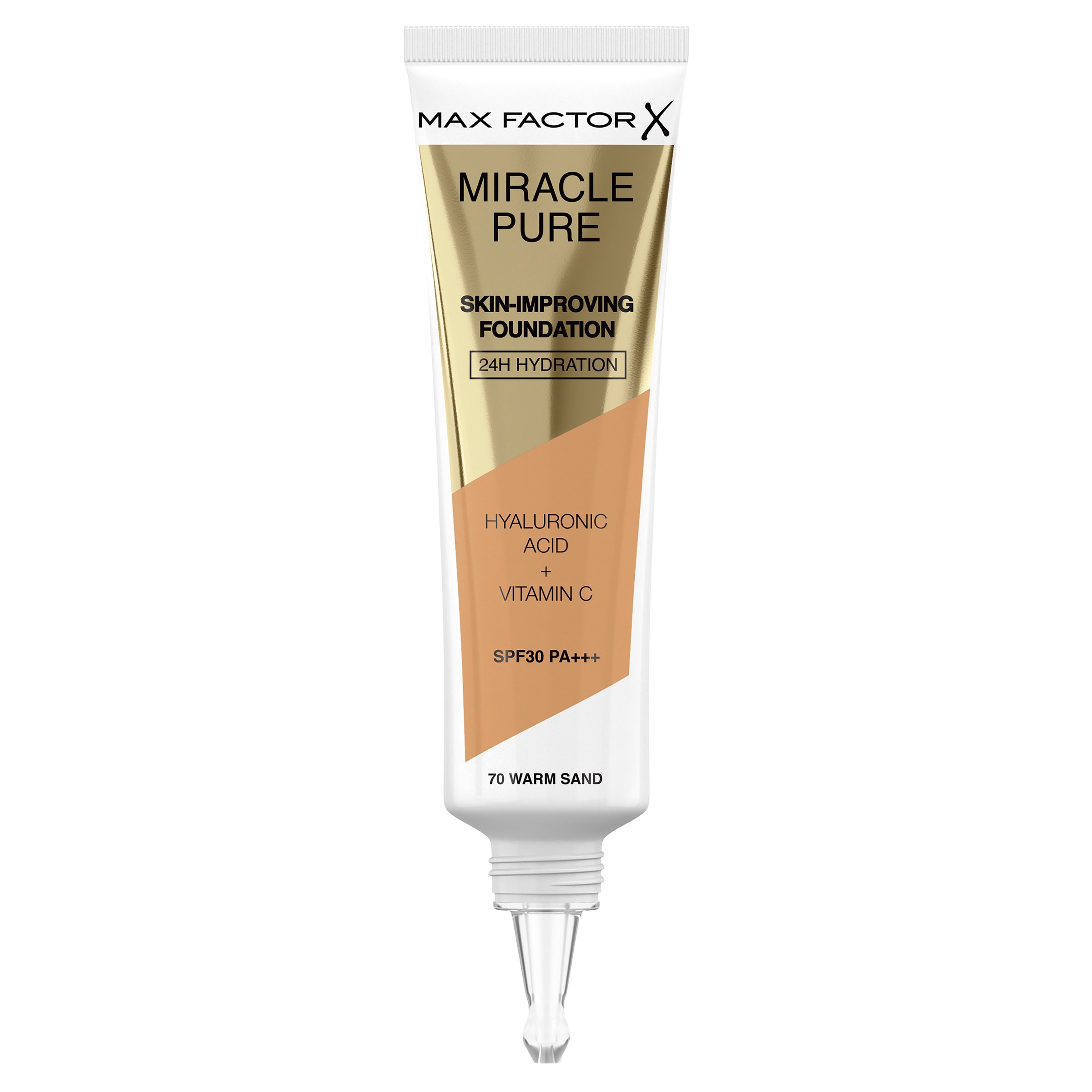 Max Factor Miracle Pure Foundation Warm Sand 70 1 each - Image 2