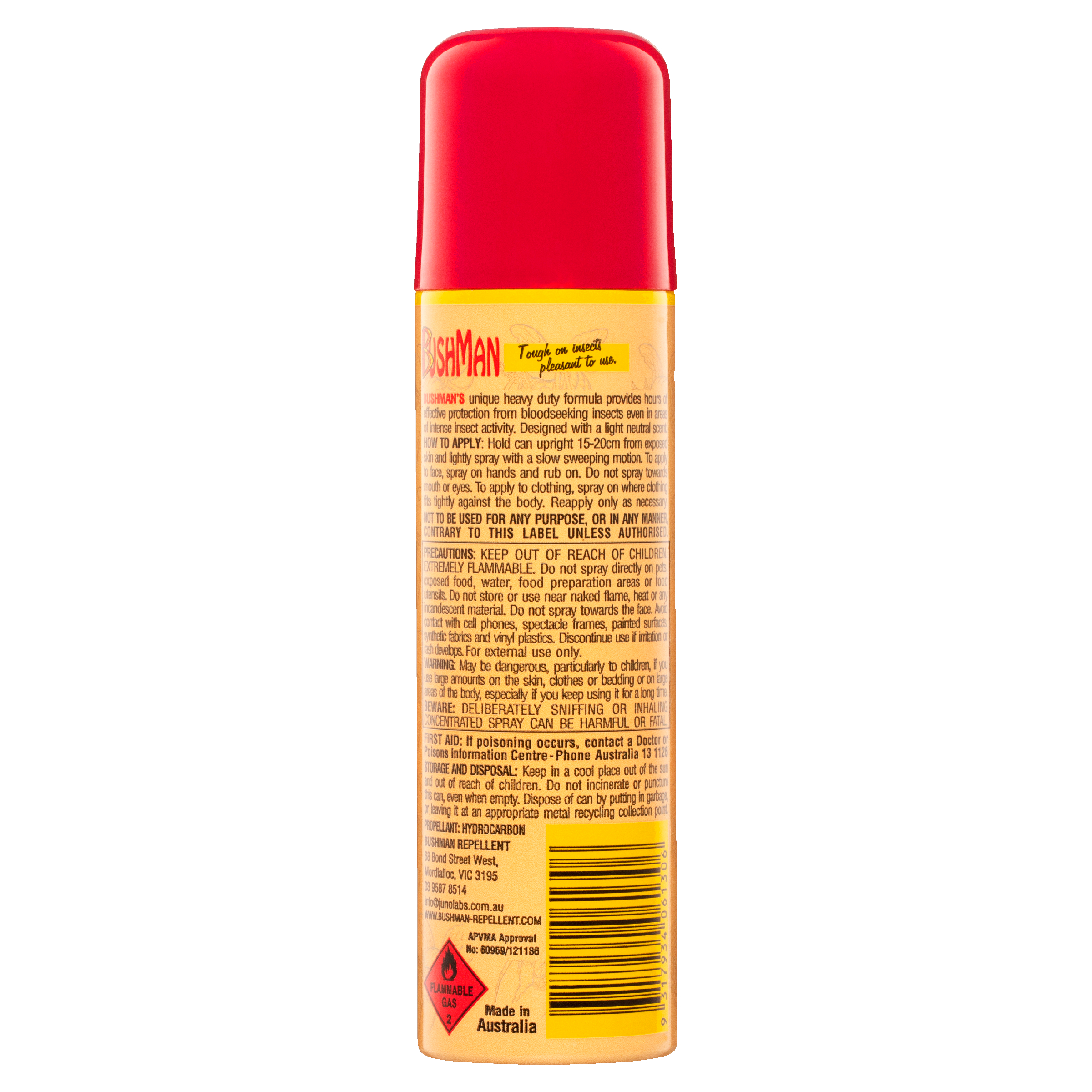 Bushman Repellent Heavy Duty Aerosol 130g - Image 2