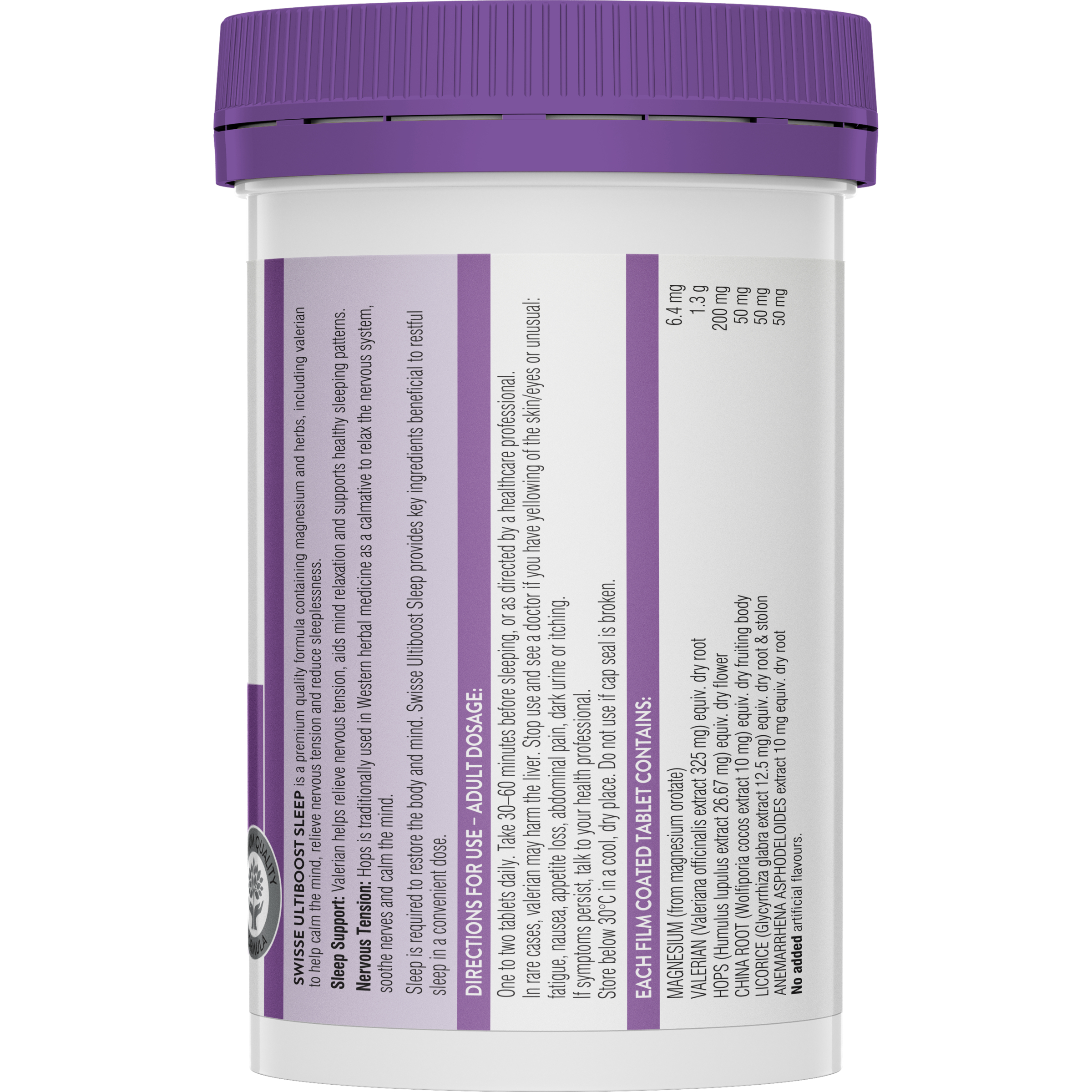 Swisse Ultiboost Sleep 100 tablets - Image 2
